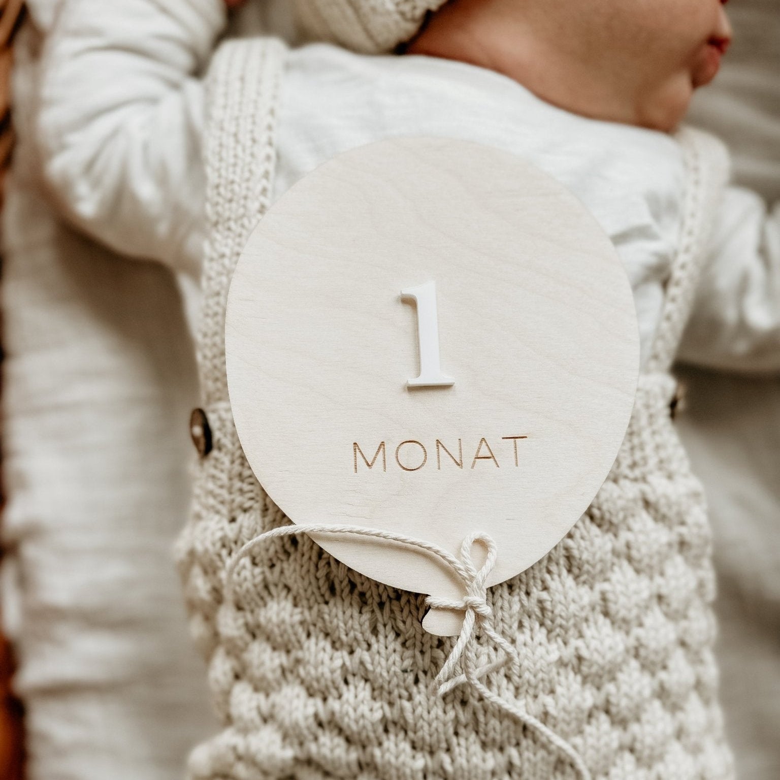 Meilensteine Newborn | Meilensteinkarten Baby | Babys erstes Jahr | Geschenk Geburt – LUFTBALLON - lyllevenn-store