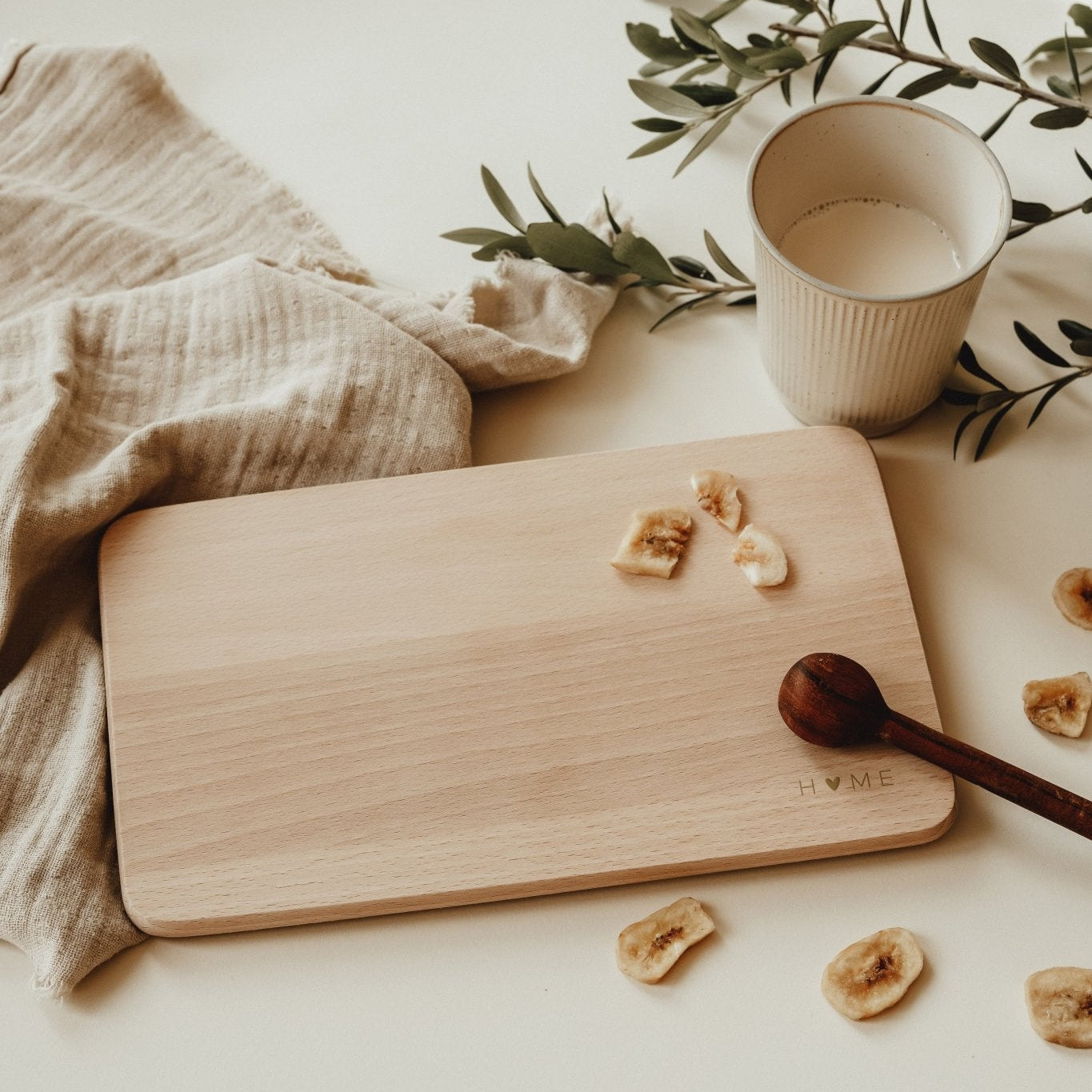 Schneidebrett als Geschenk | Frühstücksbrett | scandinavian Home | Sprüche | minimalistisch Holzbrett - lyllevenn-store