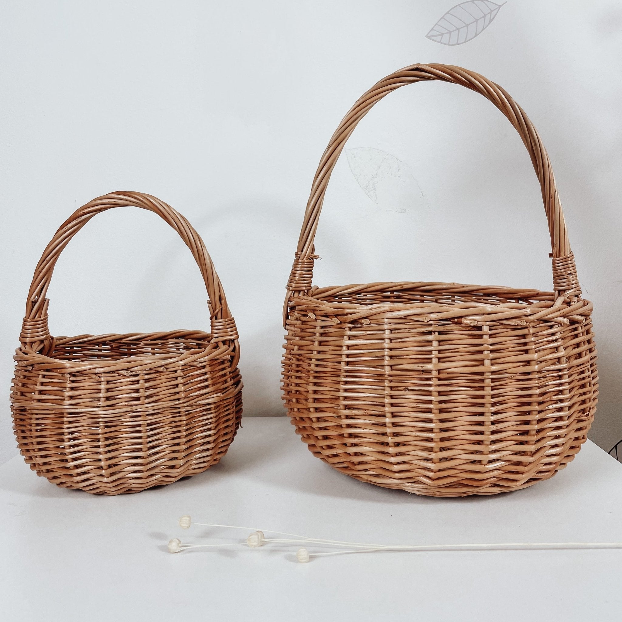 Set Körbchen + Anhänger | Korb | Hasenkopf | 3 Größen – BOLERO - lyllevenn-store