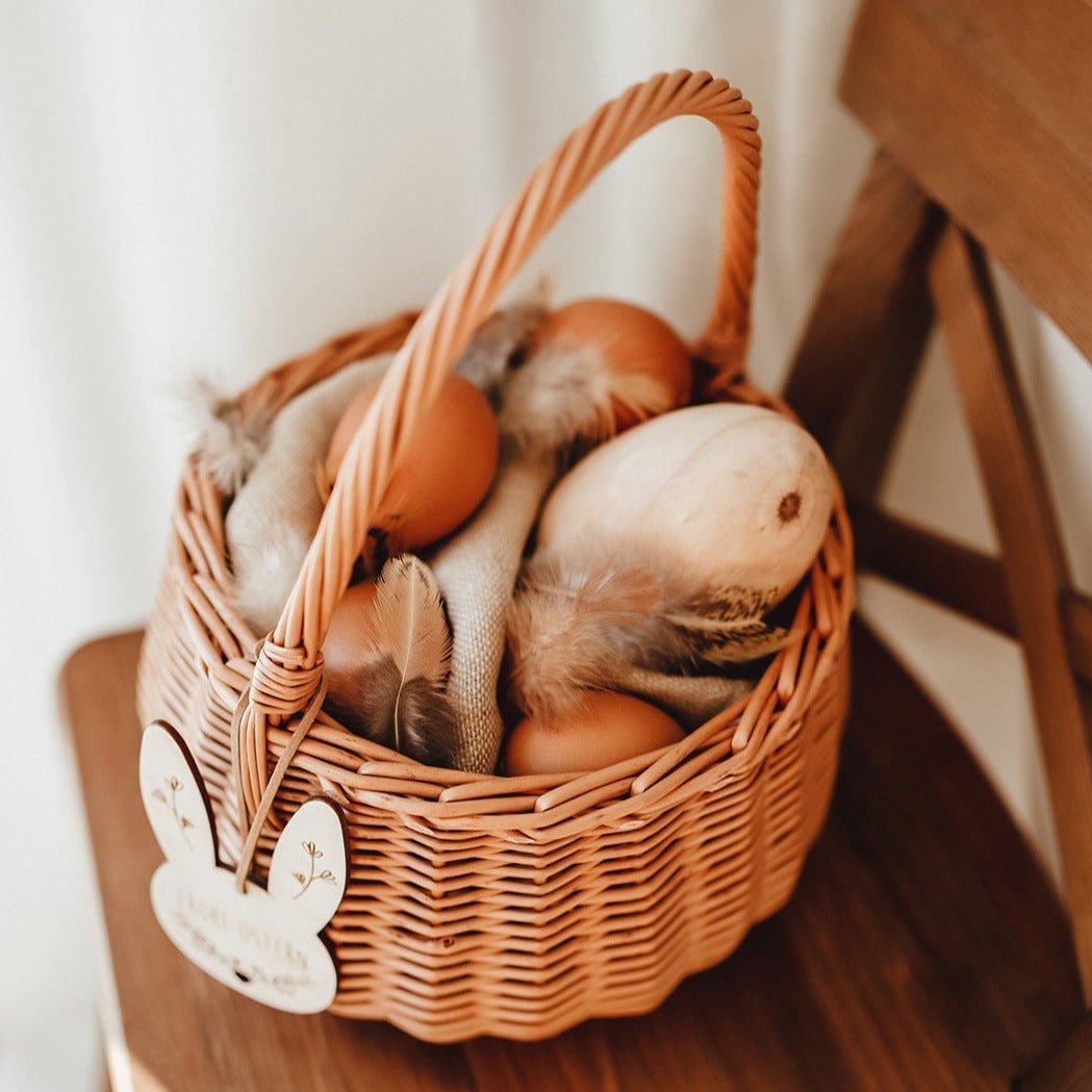 Set Körbchen + Anhänger | Korb | Hasenkopf | 3 Größen – BOLERO - lyllevenn-store