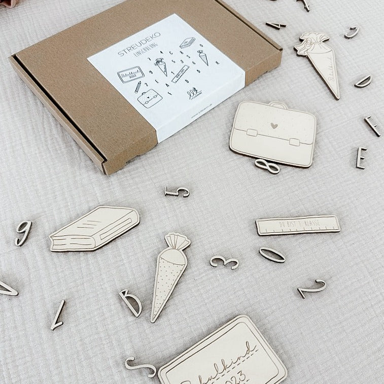 Streudeko | Einschulung | Tischdeko | Schultüten – Schulstart - lyllevenn-store