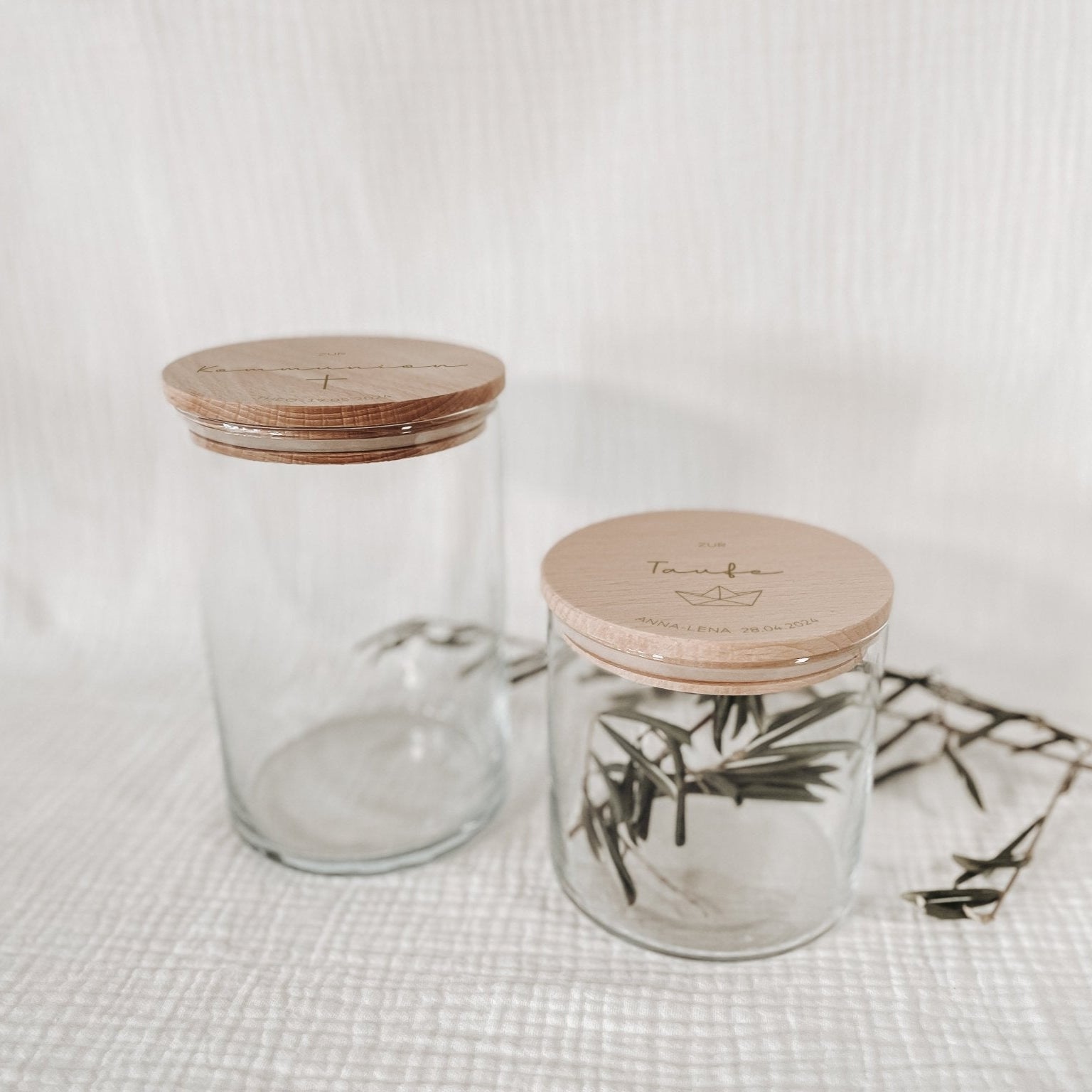 Vorratsglas, Geschenkidee, Geldgeschenk Kinder - TAUFE | KOMMUNION - lyllevenn-store