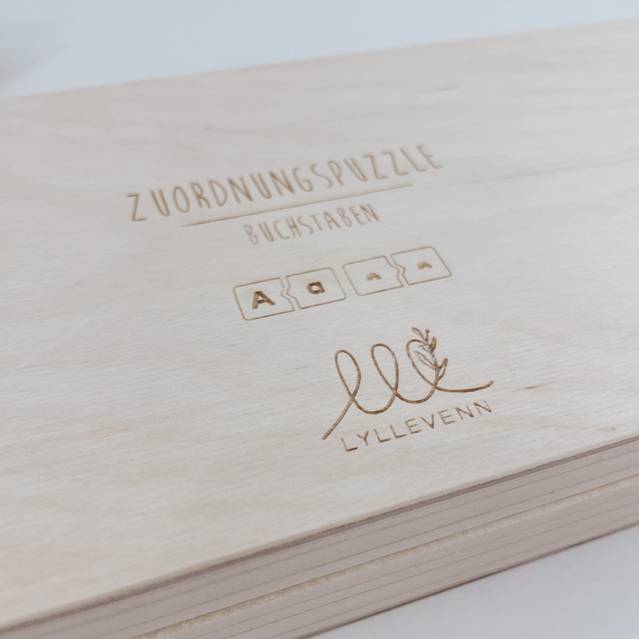 Zuordnungspuzzle | Buchstaben | Groß,- und Kleinschreibung – LETTERS - lyllevenn-store