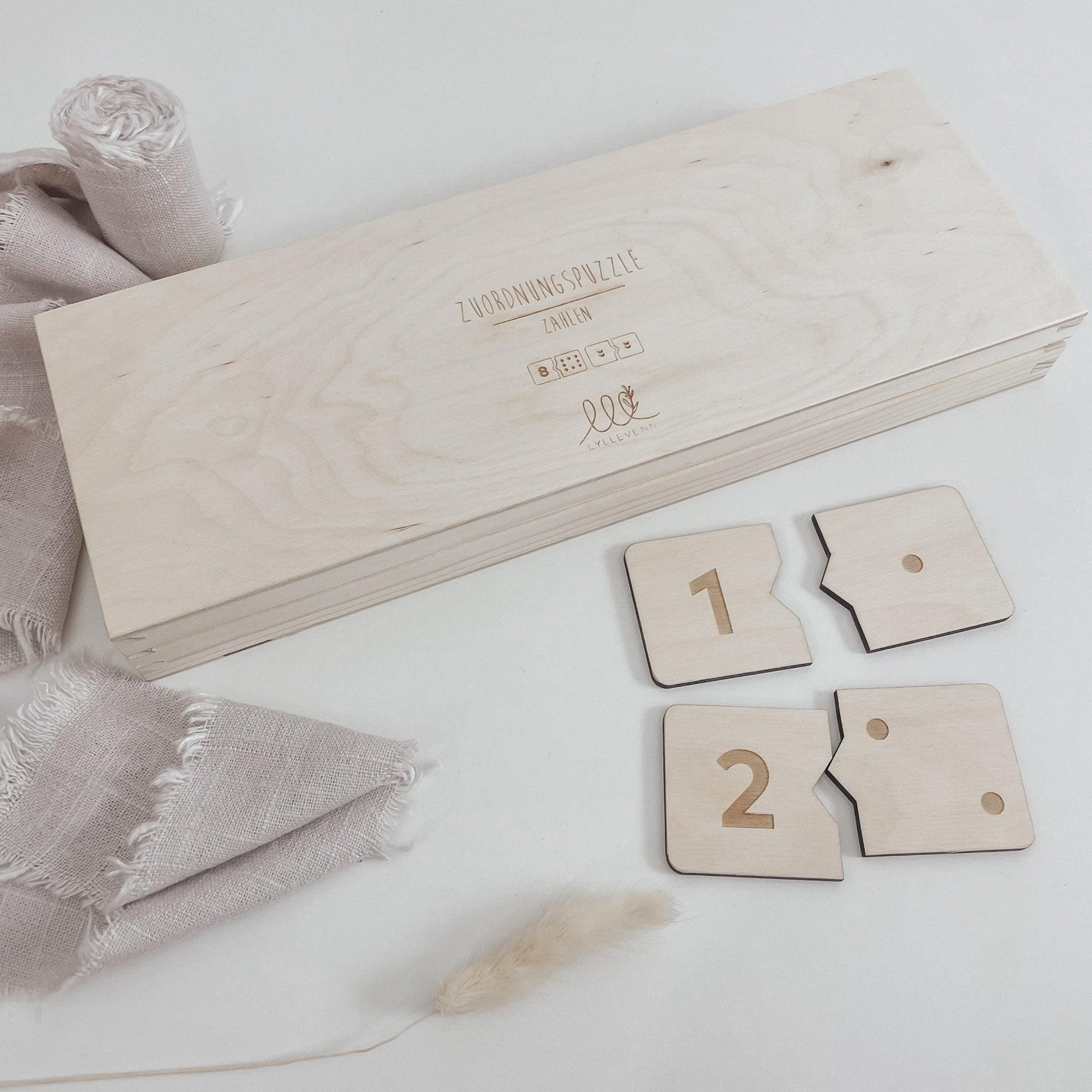 Zuordnungspuzzle | Lernspielzeug | Mengenerkennung – ZAHLEN - lyllevenn-store