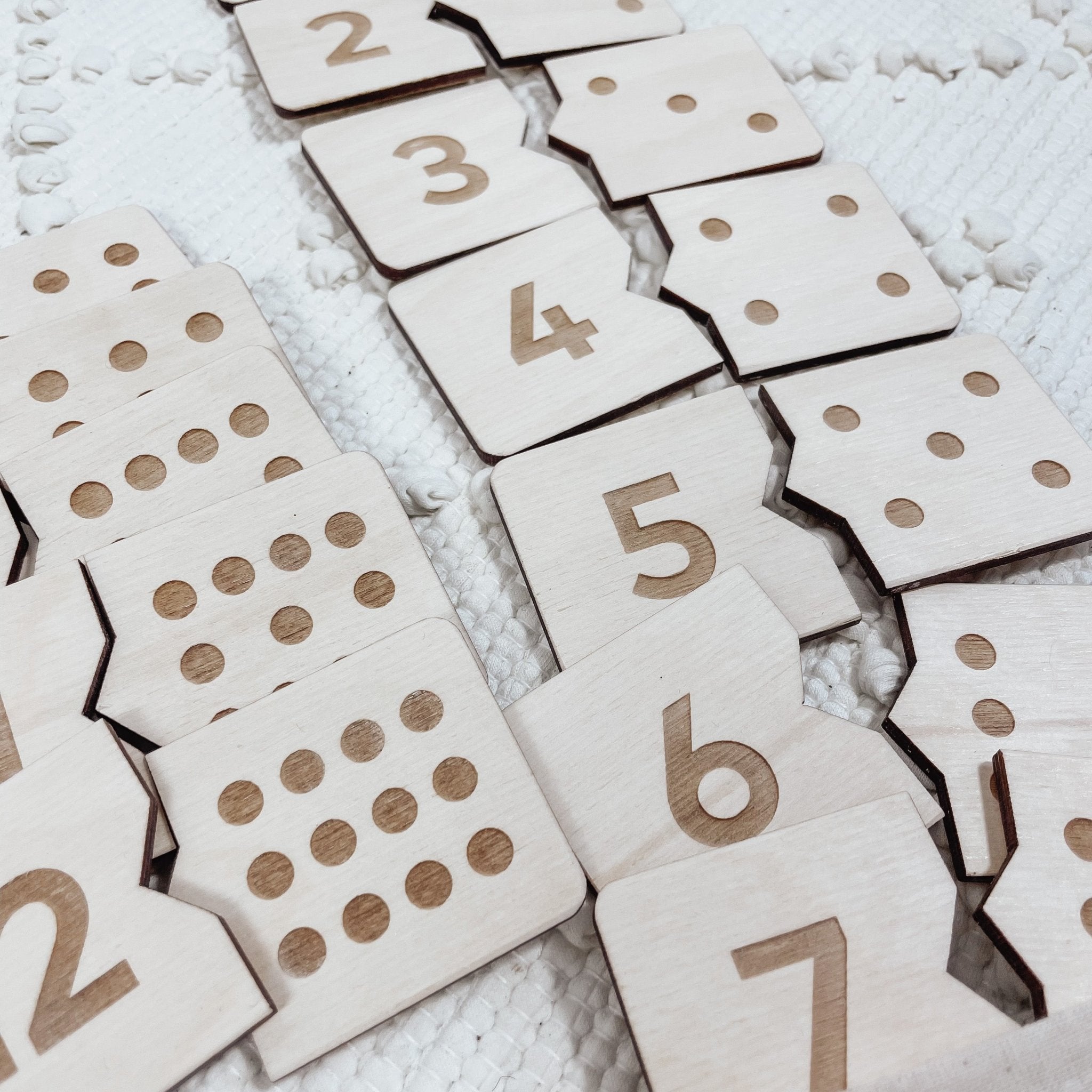 Zuordnungspuzzle | Zahlen | Mengenerkennung – NUMBERS - lyllevenn-store