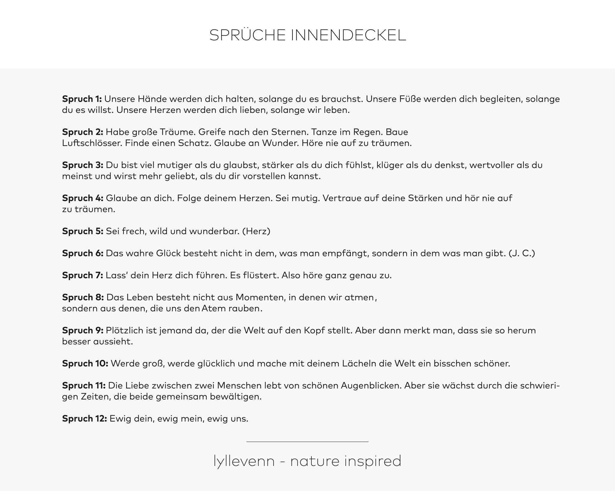 Zusatzprodukt | Innendeckel | Gravur - lyllevenn-store