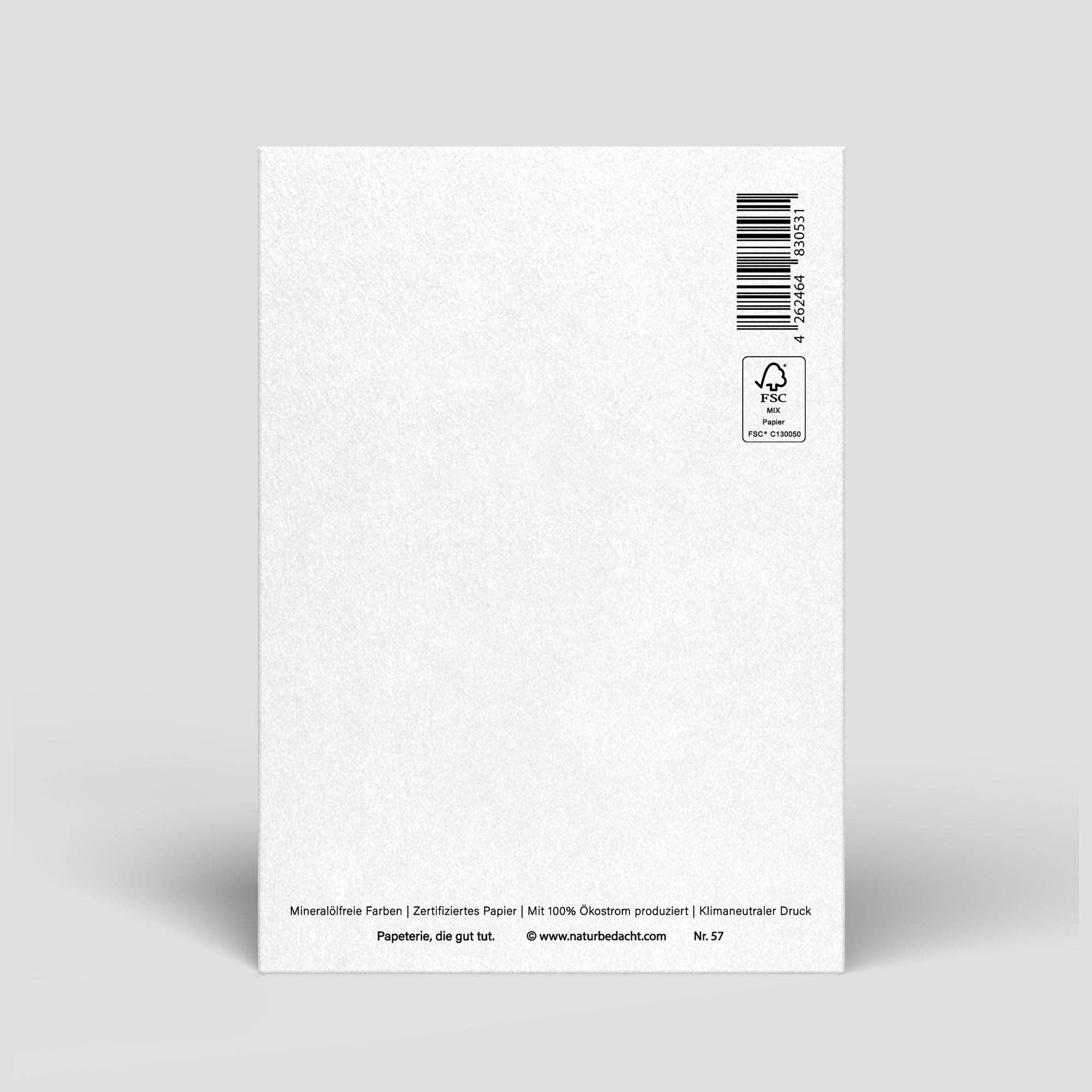 Postkarte „Ein großes Danke“ – nachhaltig & liebevoll illustriert