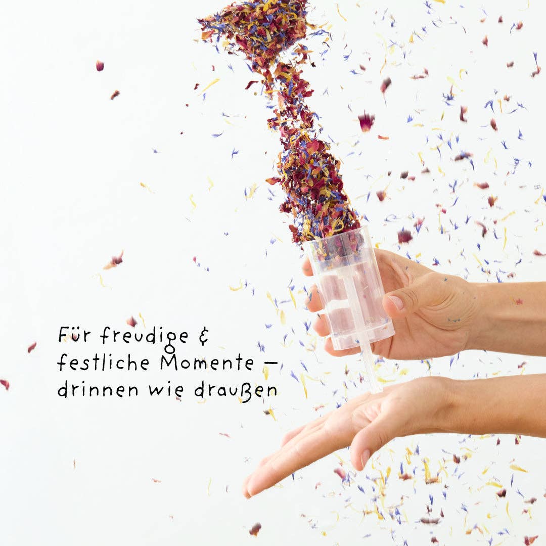 Blütenkonfetti Popper - Love You Bestie