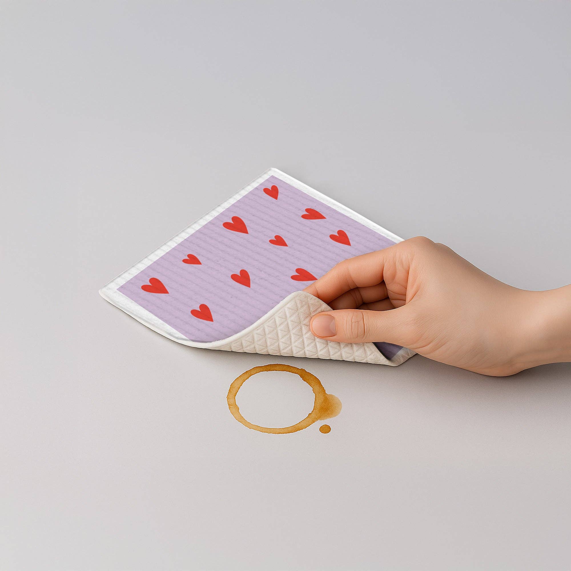 Schwammtuch, Nachhaltig mit Herzen - Nr. 4