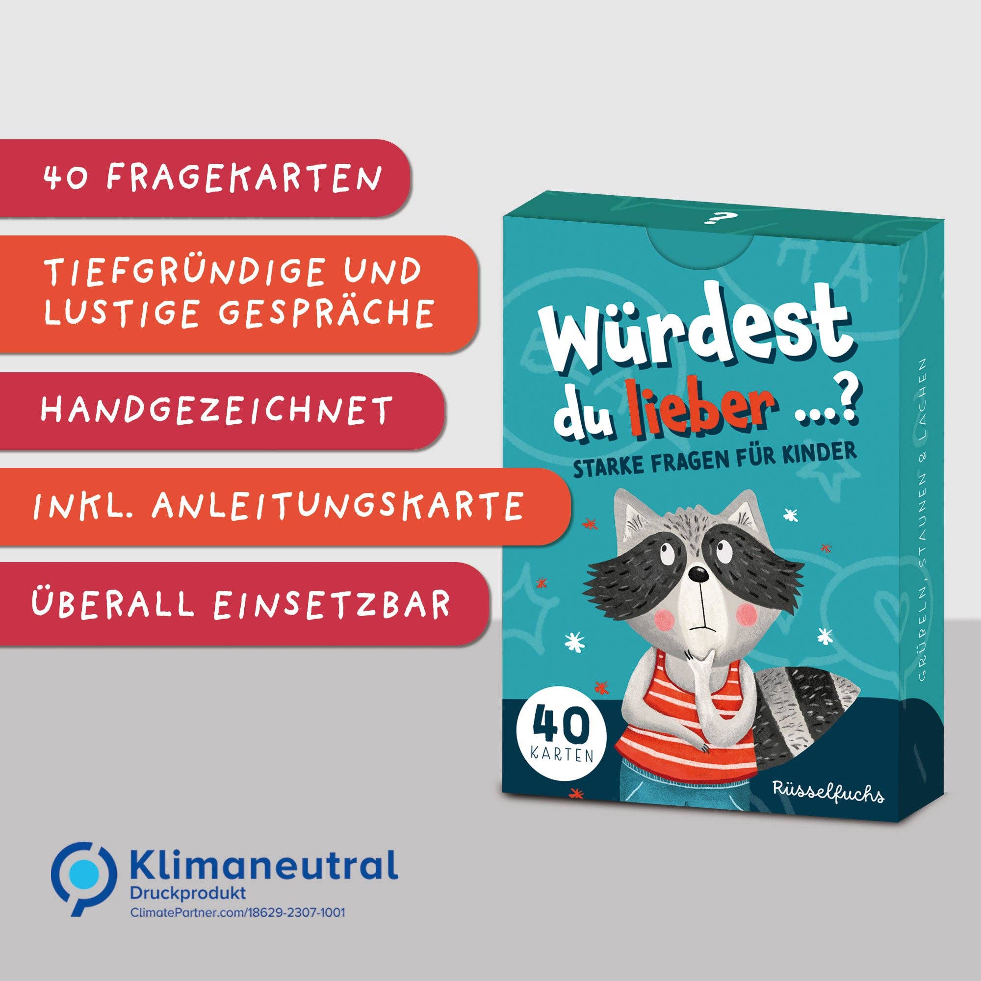 Fragekarten für Kinder – Würdest du lieber ...?