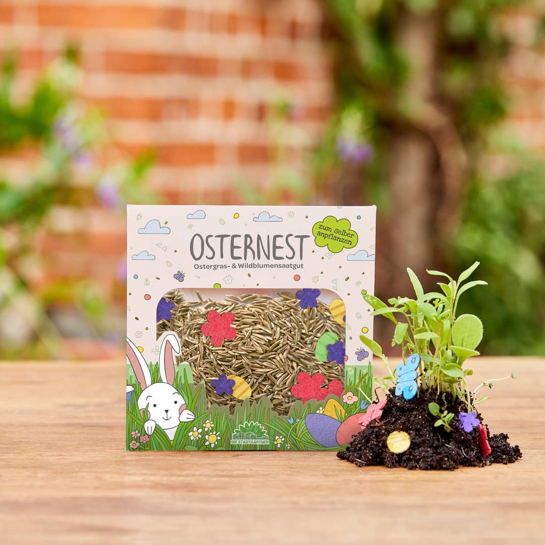Ostergras- und Wildblumensaatgut