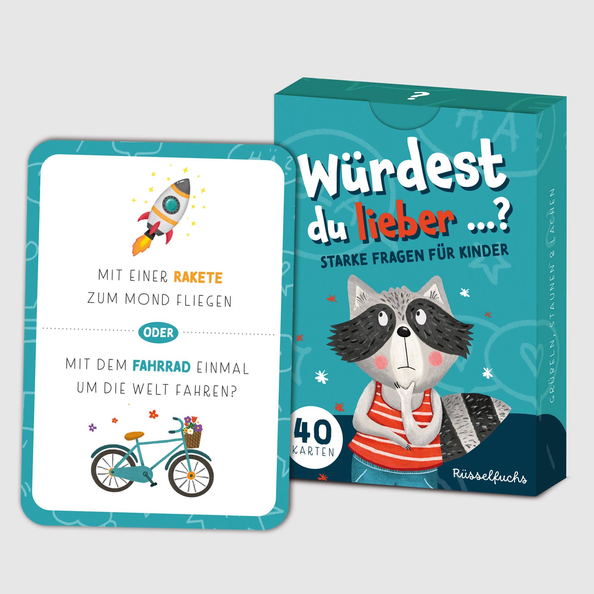 Fragekarten für Kinder – Würdest du lieber ...?