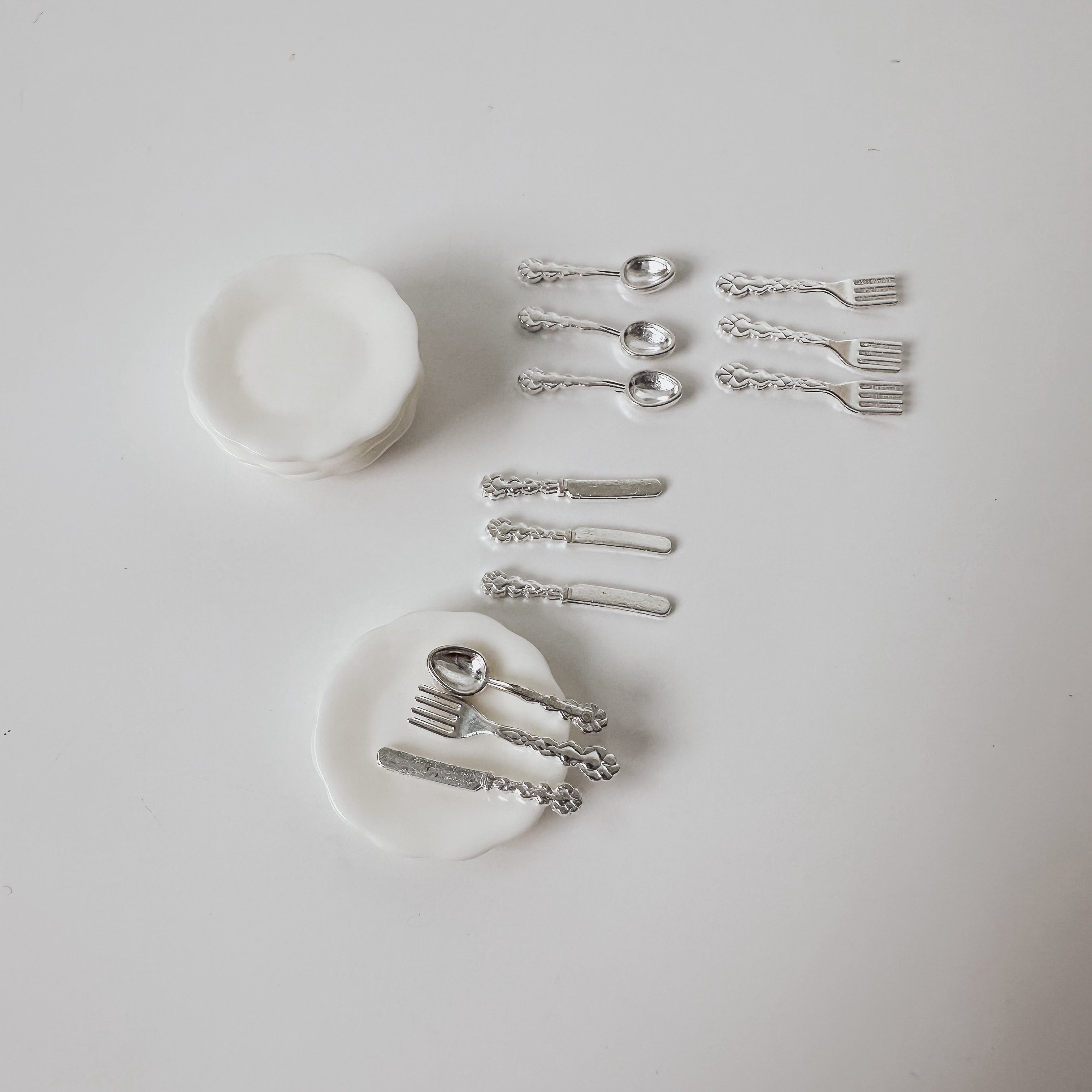 Miniatur Geschirr 2er Set – Wichtel Zubehör & Miniatur Deko