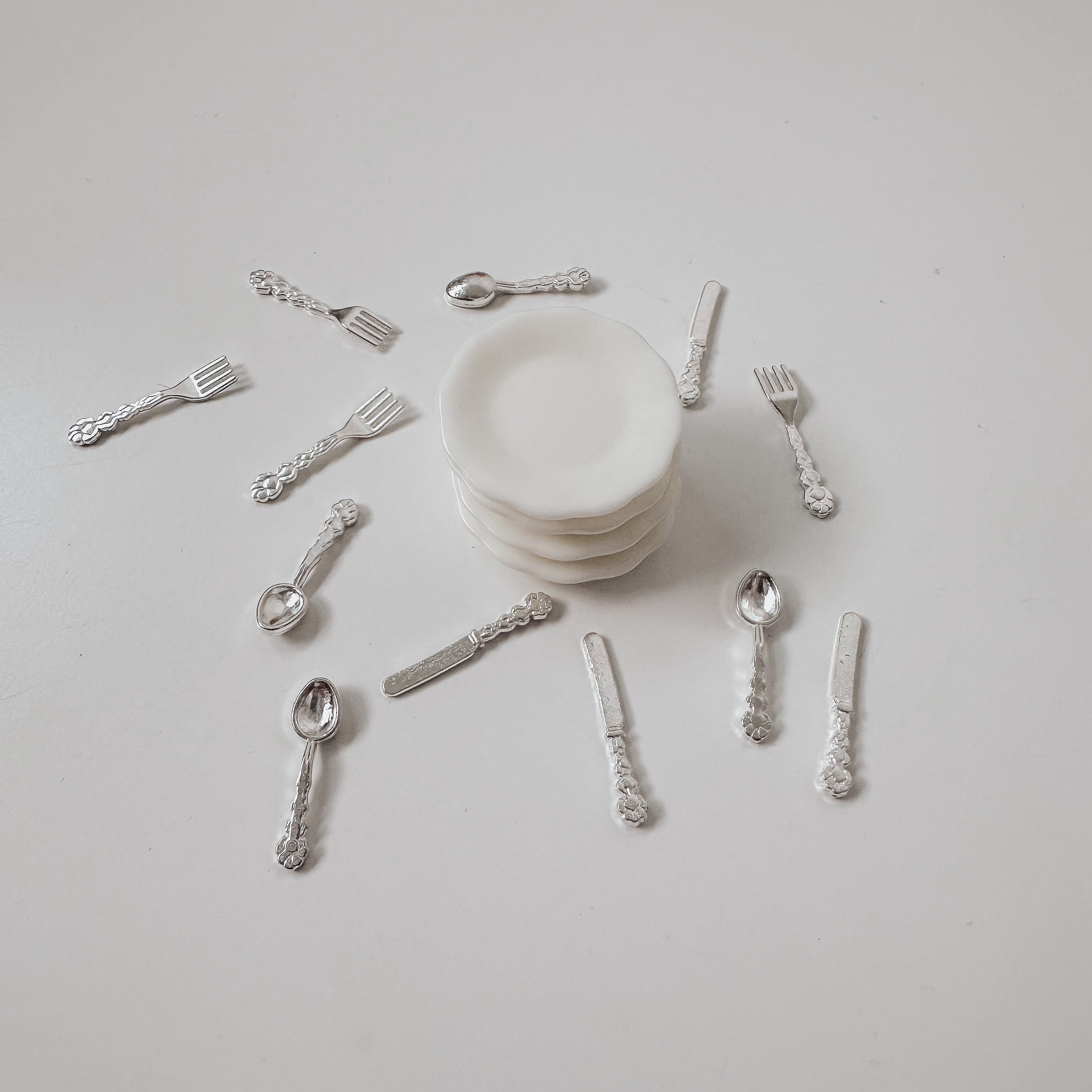 Miniatur Geschirr 2er Set – Wichtel Zubehör & Miniatur Deko