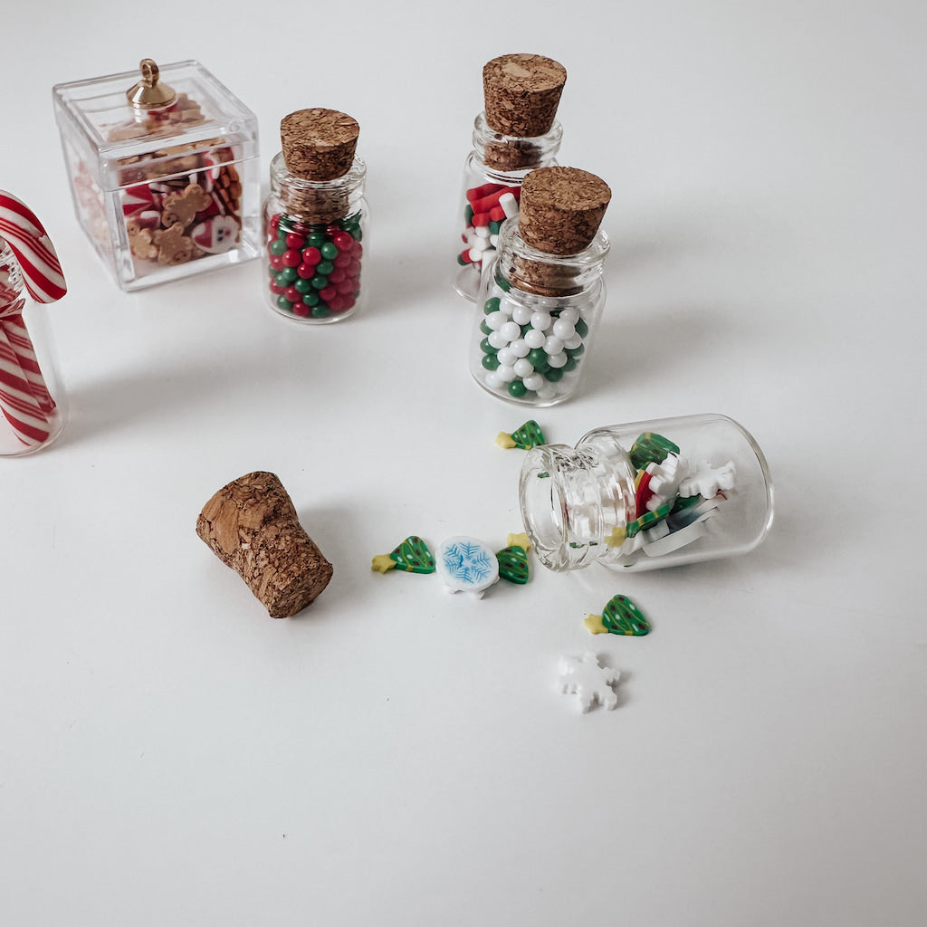 Candy Bar für Wichtel – Mini-Süßigkeiten im Glas | Wichtelwelt Accessoires