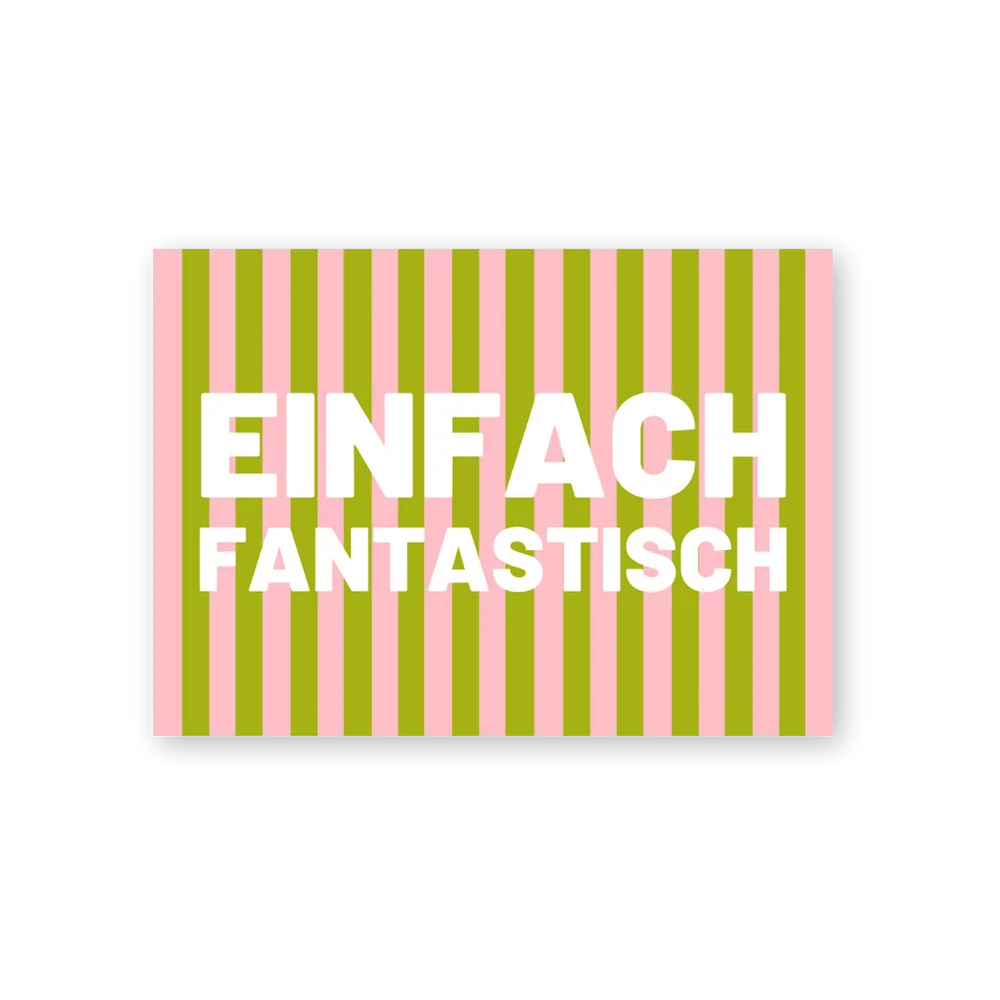 Postkarte - Einfach fantastisch - lyllevenn