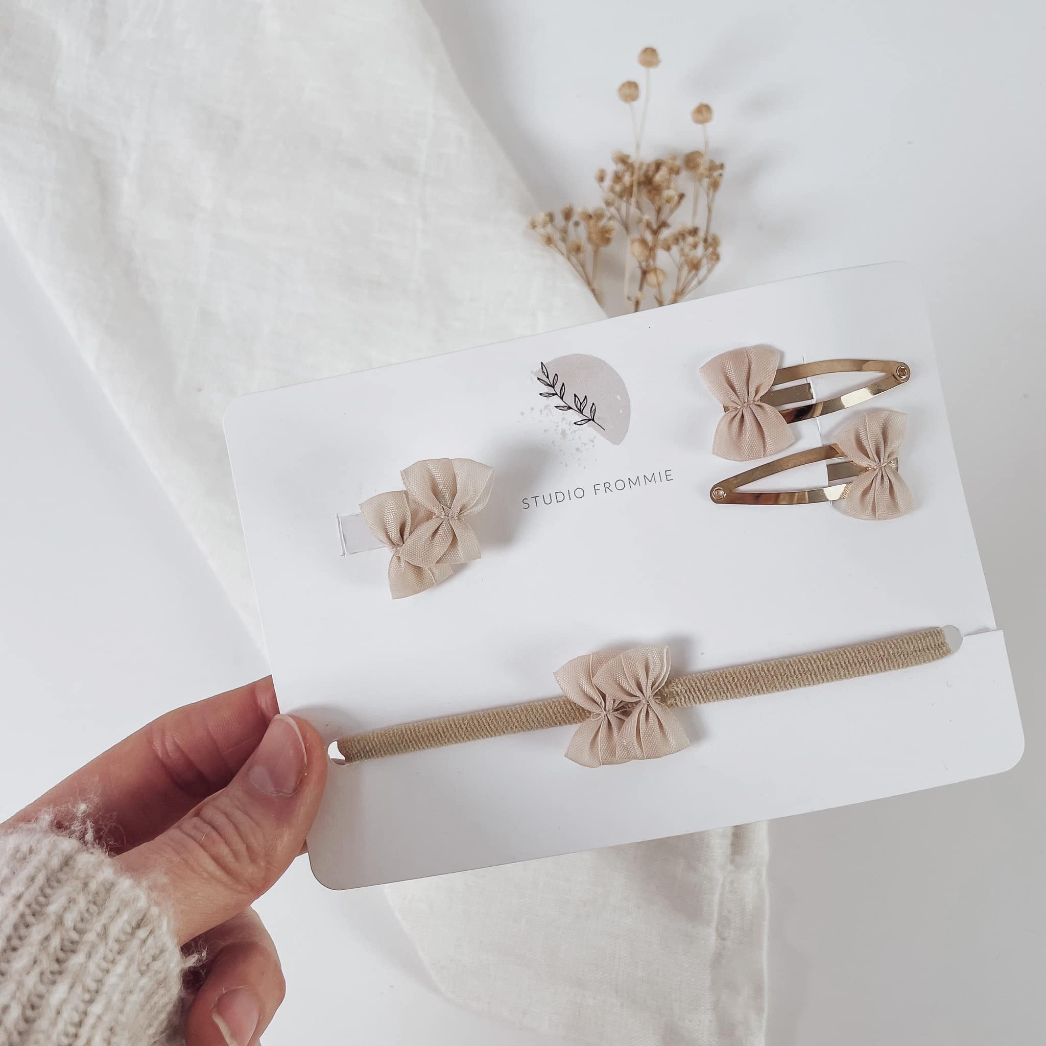 Haaraccessoire-Set  - Schleifen