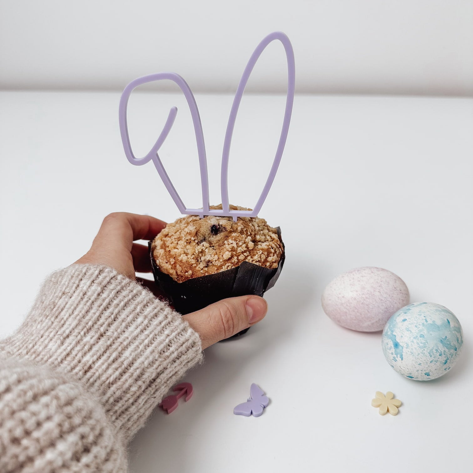 Cake Topper Acryl - Hasenohren