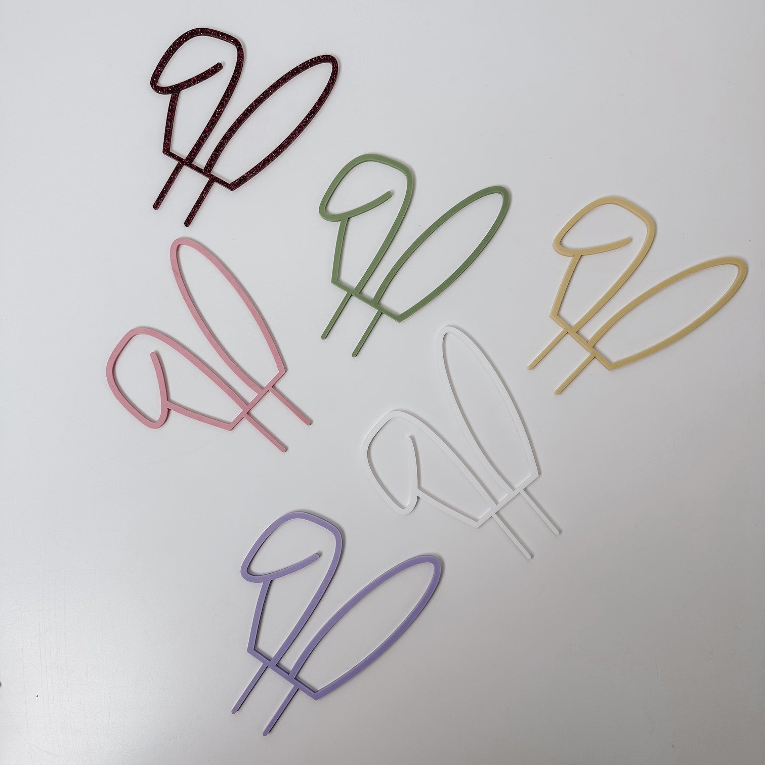 Cake Topper Acryl - Hasenohren