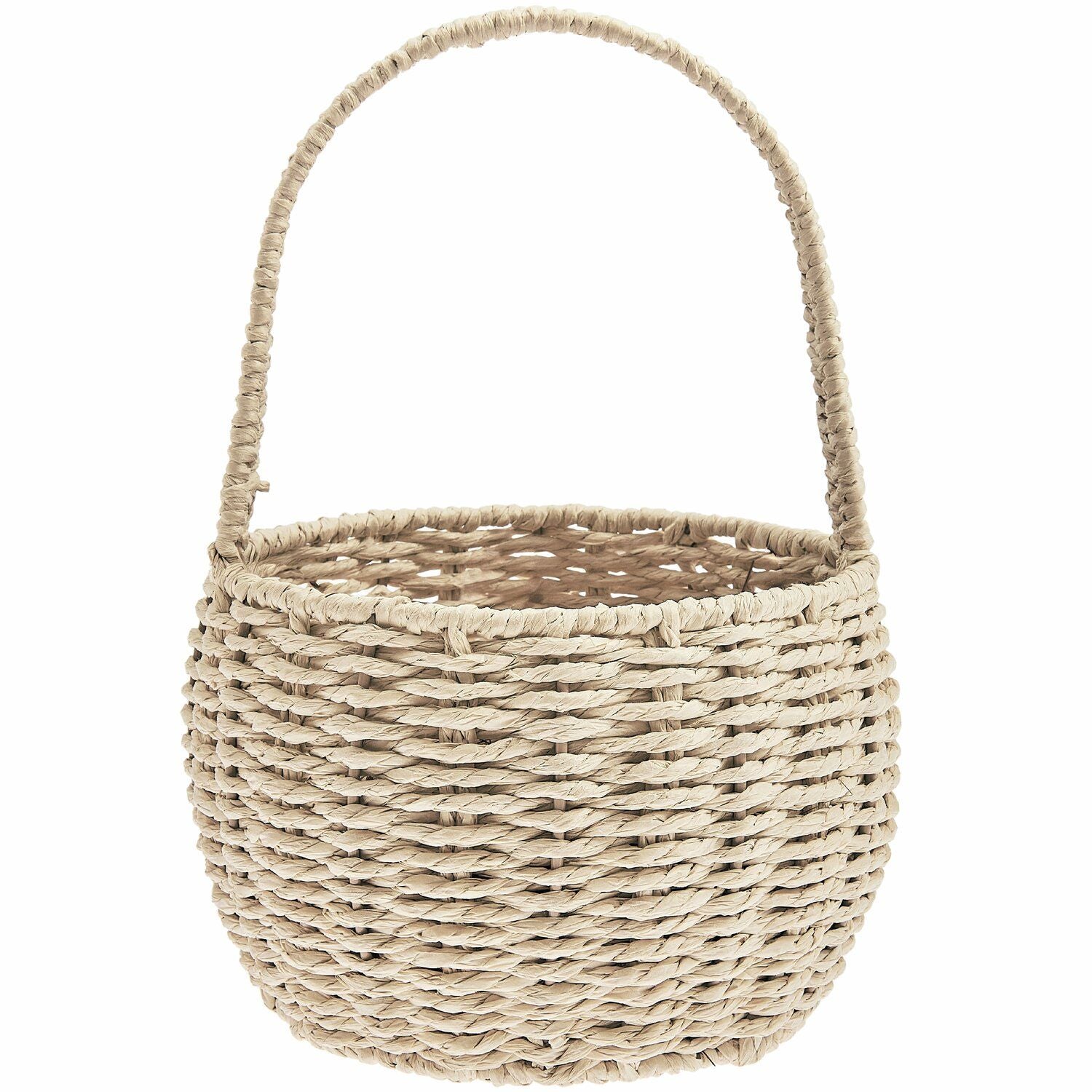 Korb mit Henkel - Natur Flechtkorb