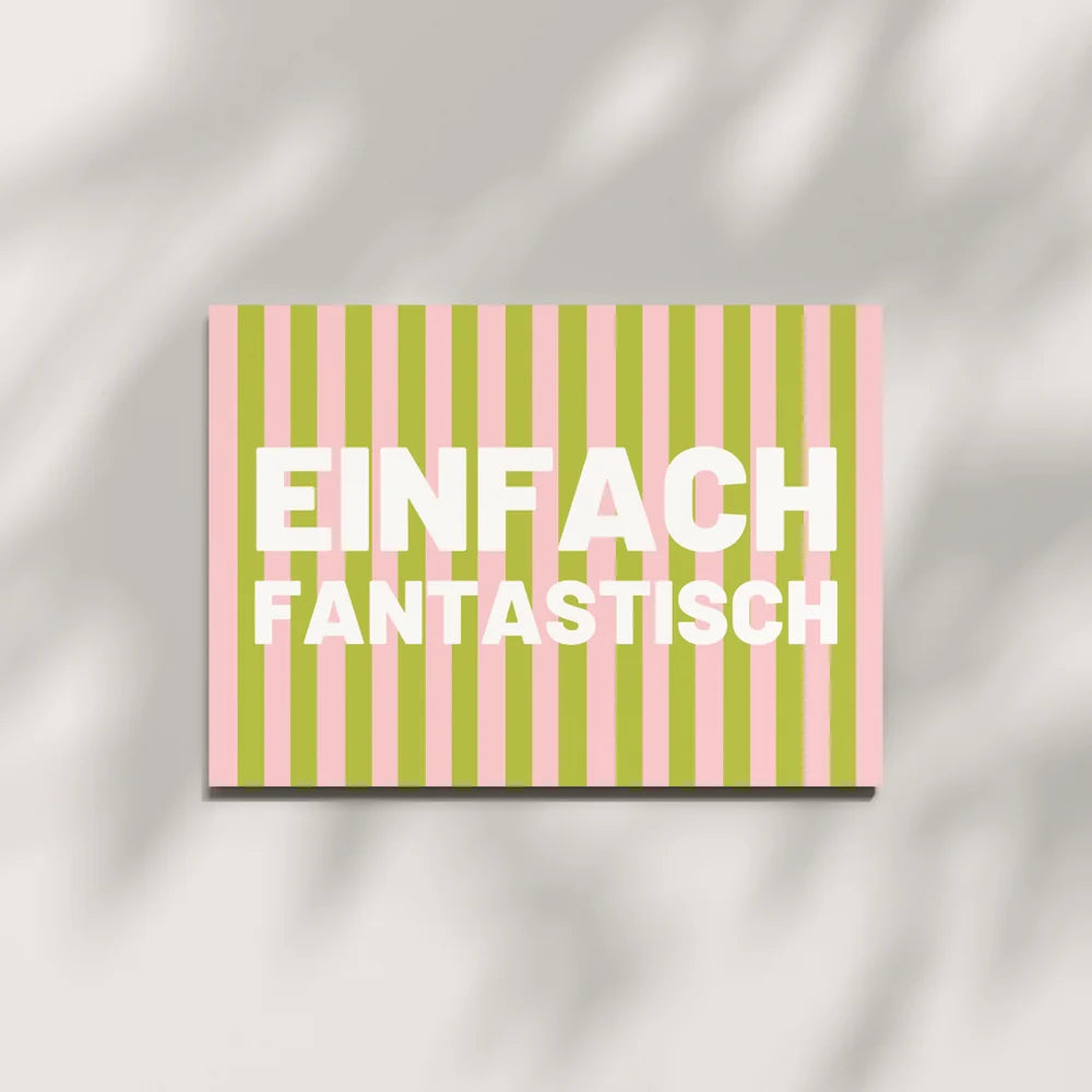 Postkarte - Einfach fantastisch - lyllevenn
