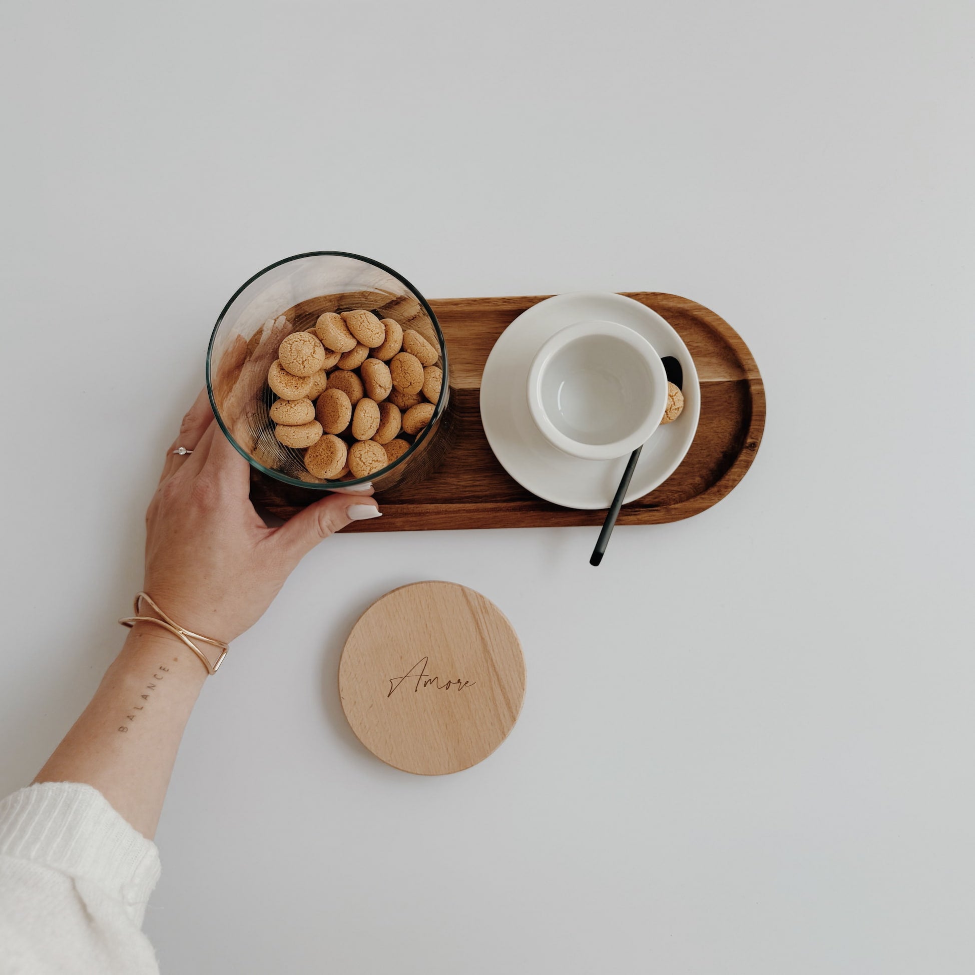 Personalisiertes Vorratsglas - Amore