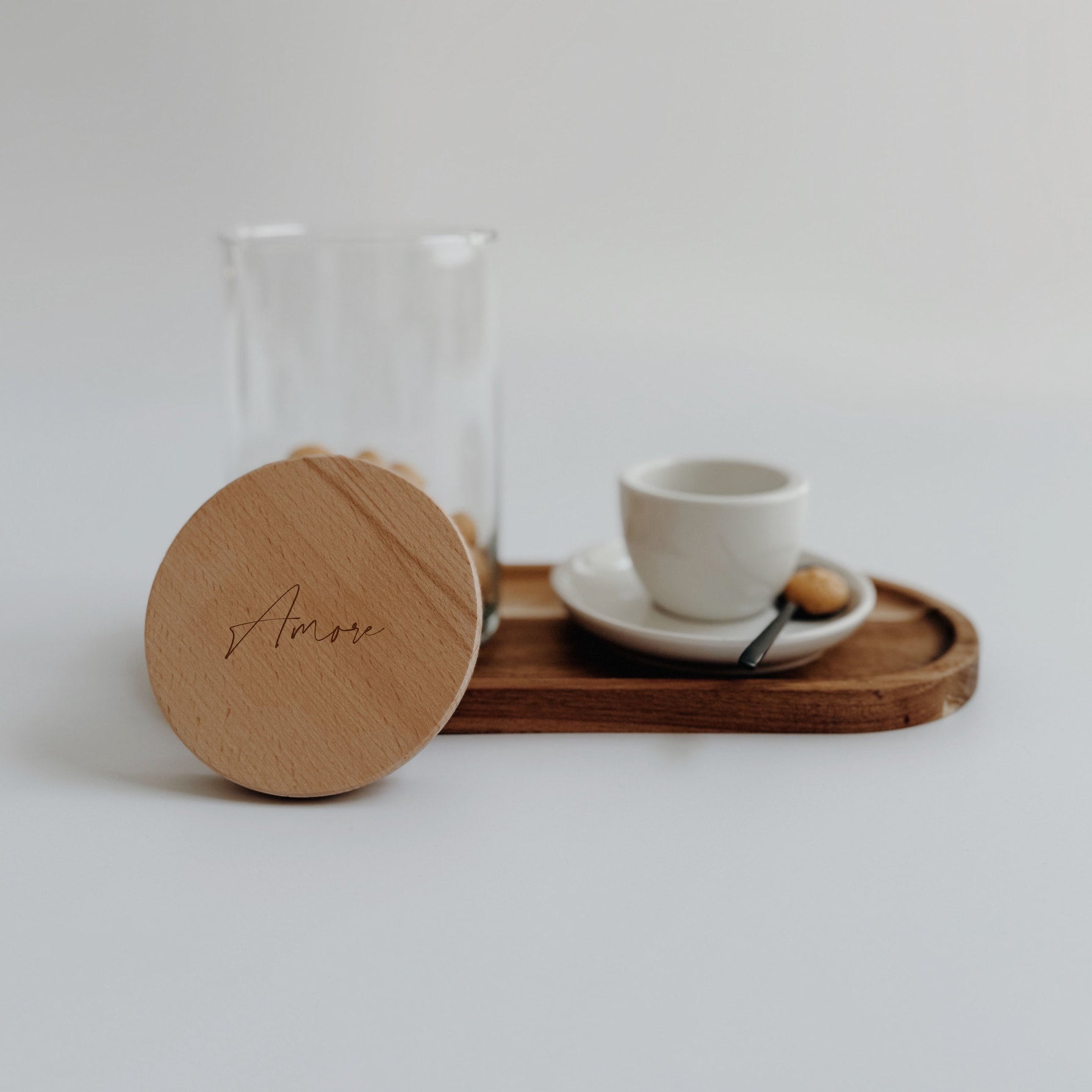 Personalisiertes Vorratsglas - Amore