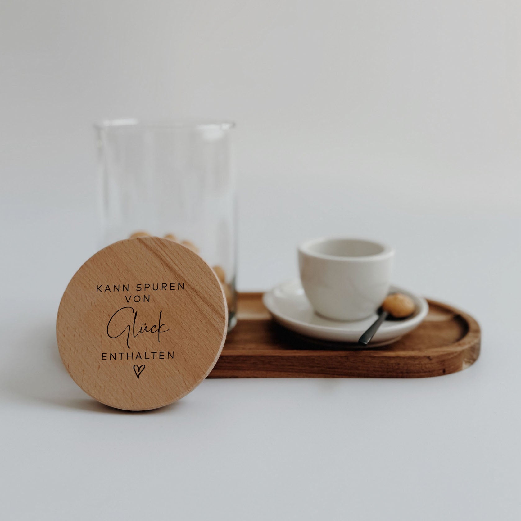 Personalisiertes Vorratsglas - für süße Glücksmomente