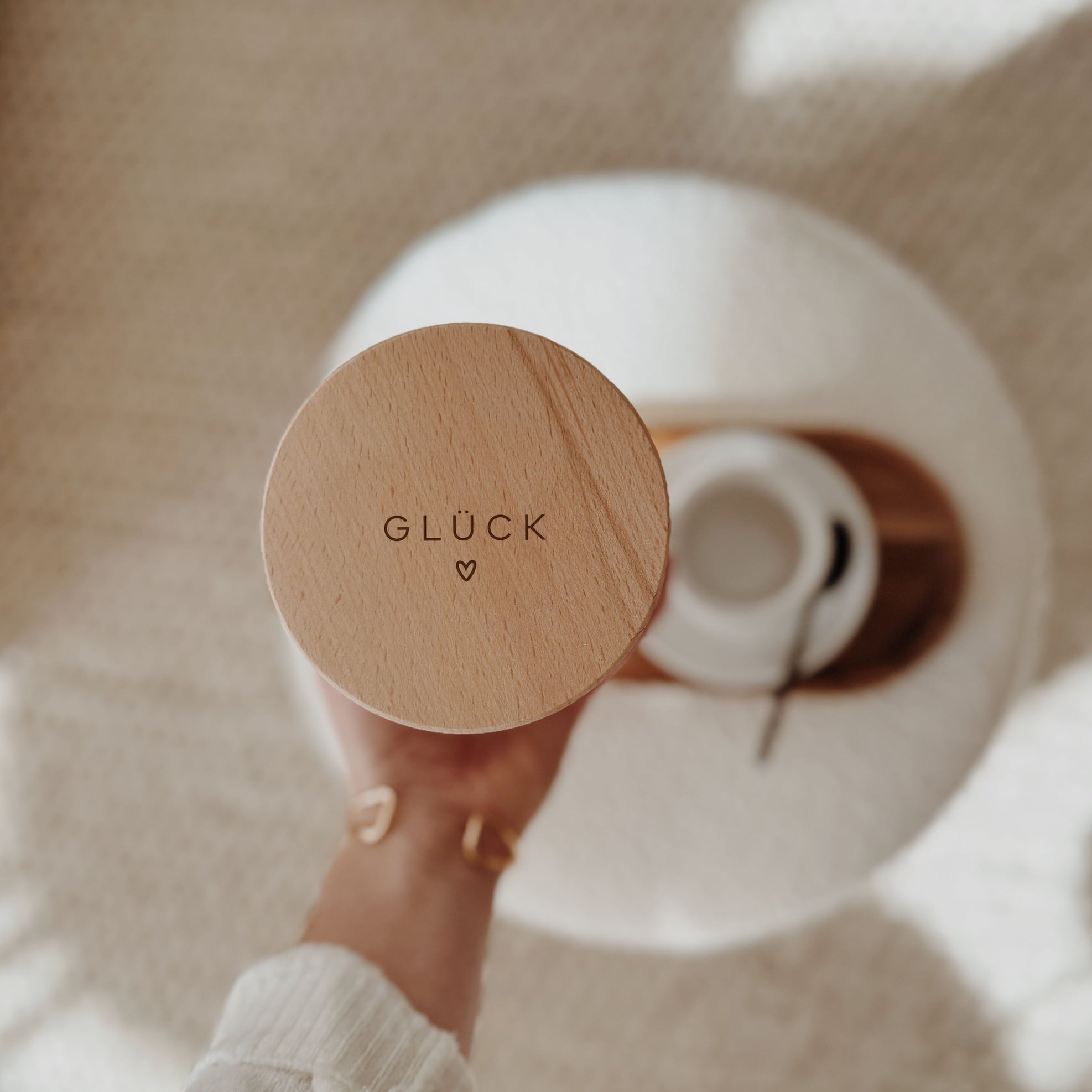 Personalisiertes Vorratsglas - für süße Glücksmomente