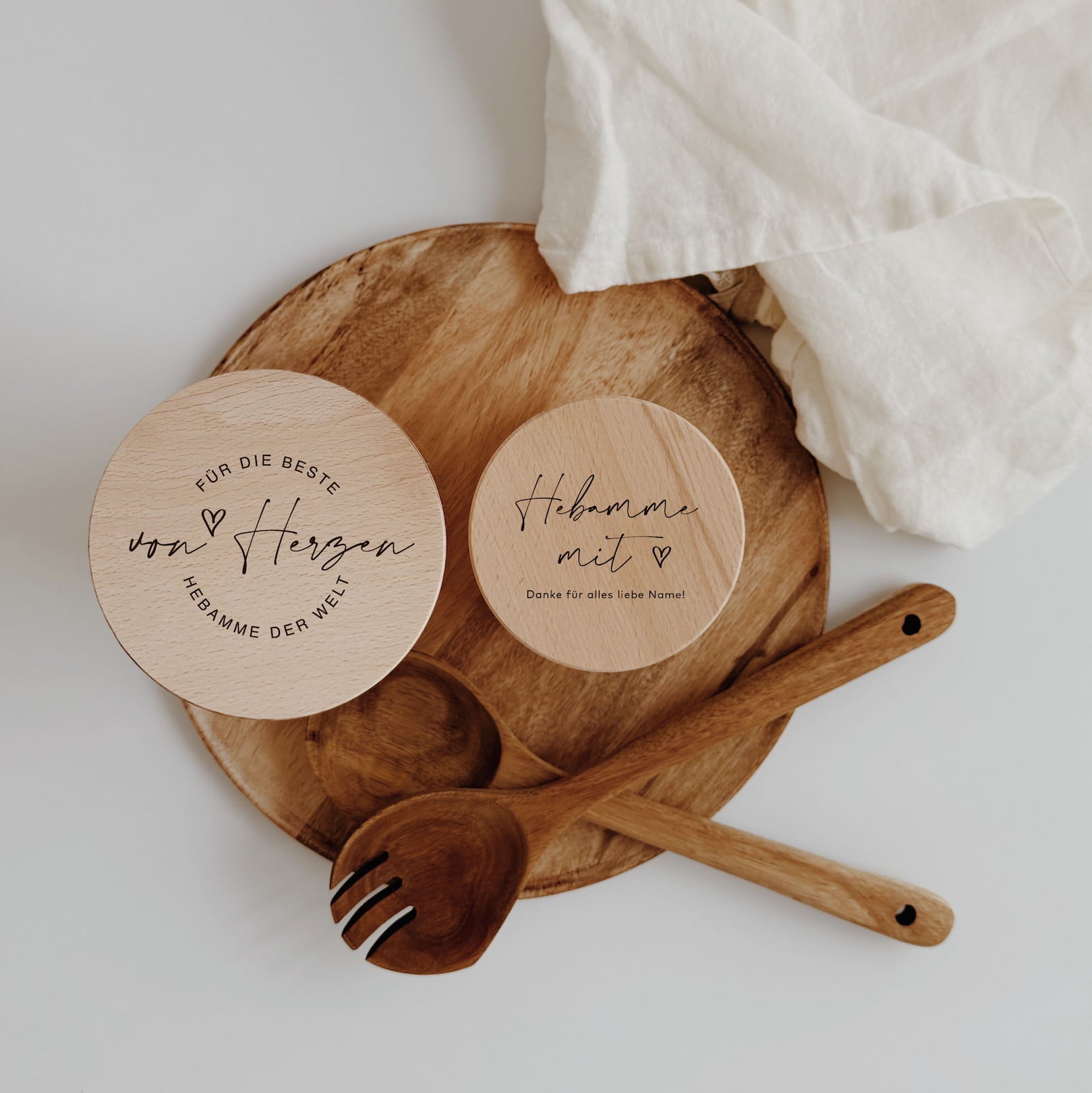 Personalisiertes Vorratsglas - für Hebammen