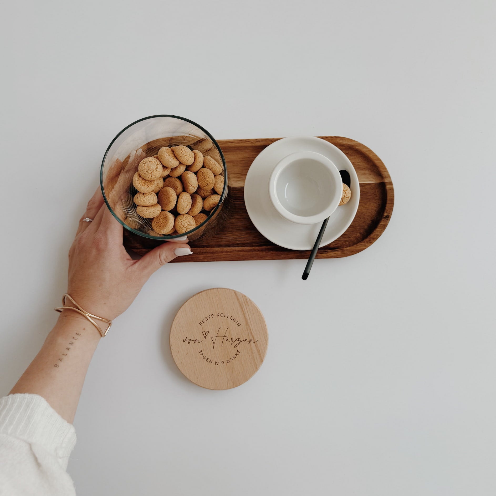 Personalisiertes Vorratsglas - Kollegen