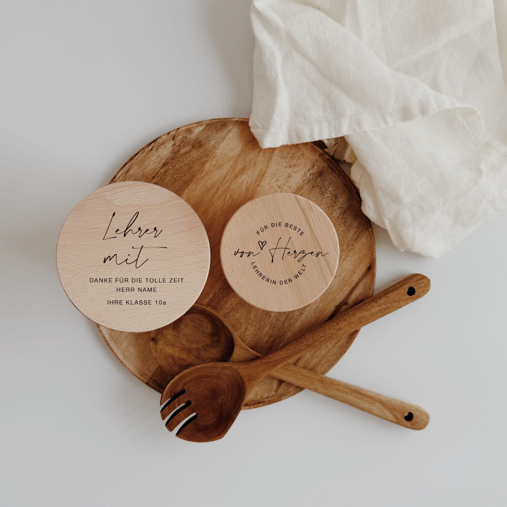 Personalisierte Vorratsgläser - für Lehrer:innen und Schulleitung