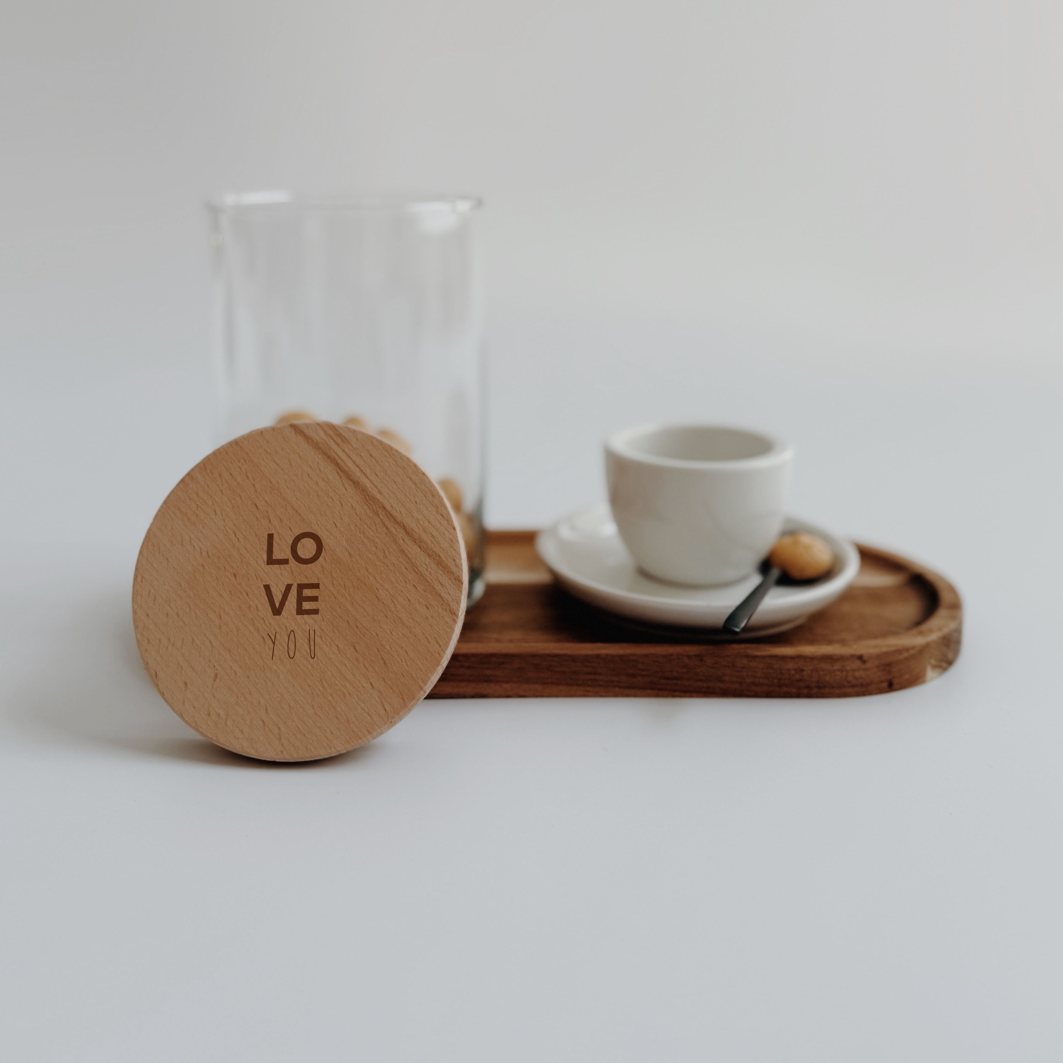 Personalisiertes Vorratsglas - Love you