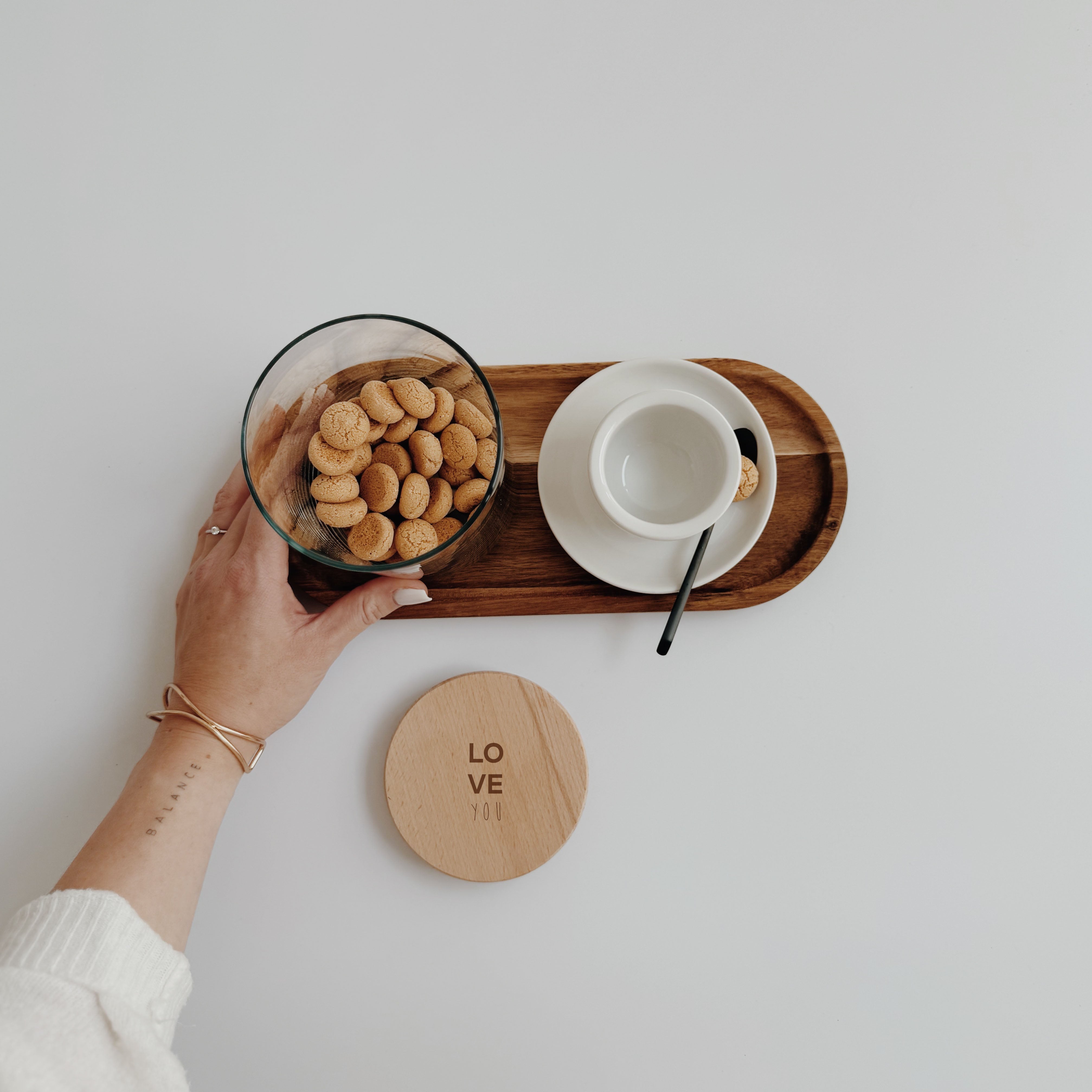 Personalisiertes Vorratsglas - Love you