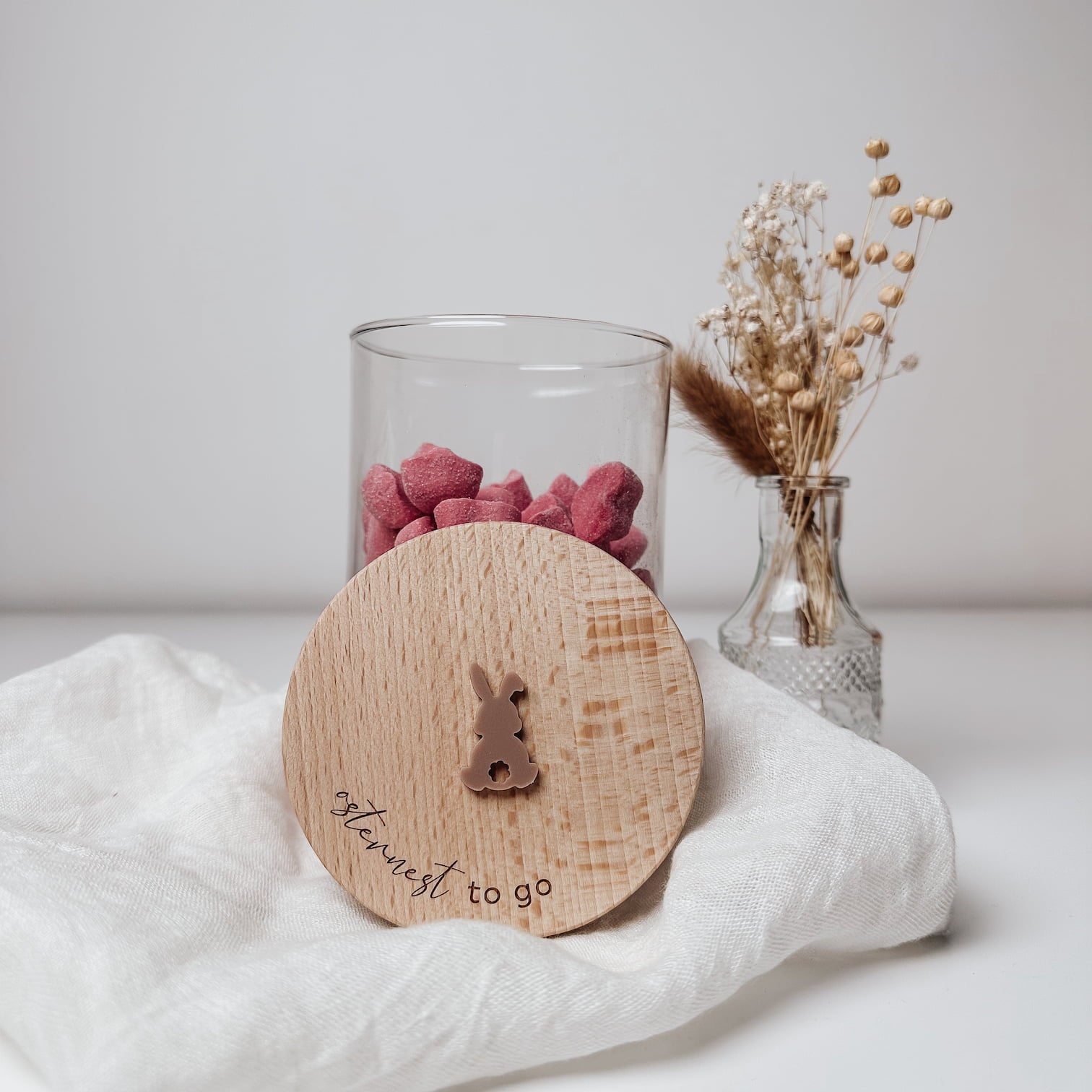 Personalisiertes Vorratsglas - Osternest to go