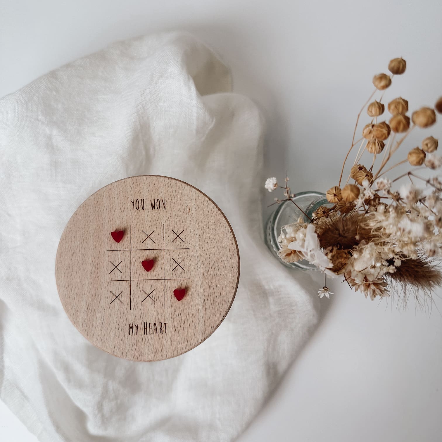 Personalisiertes Vorratsglas - Tic Tac Toe