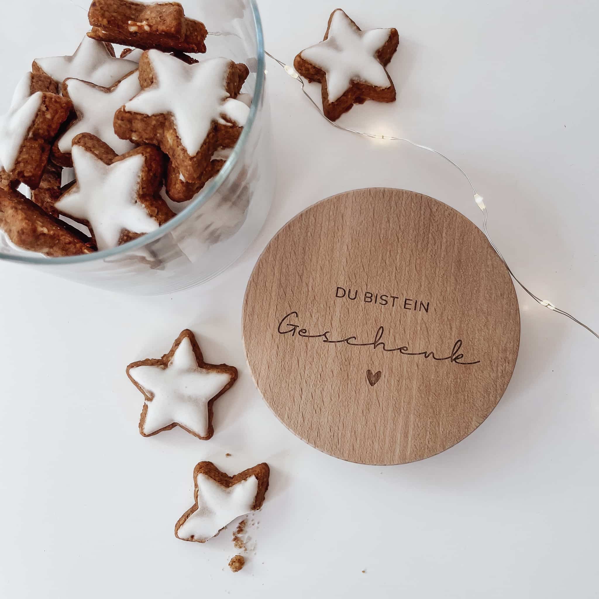 Individuelles Vorratsglas – Du bist ein Geschenk