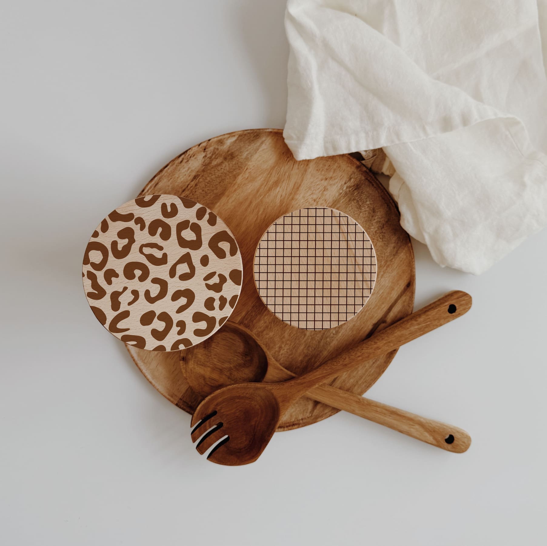 Personalisiertes Vorratsglas - Kariert & Leomuster