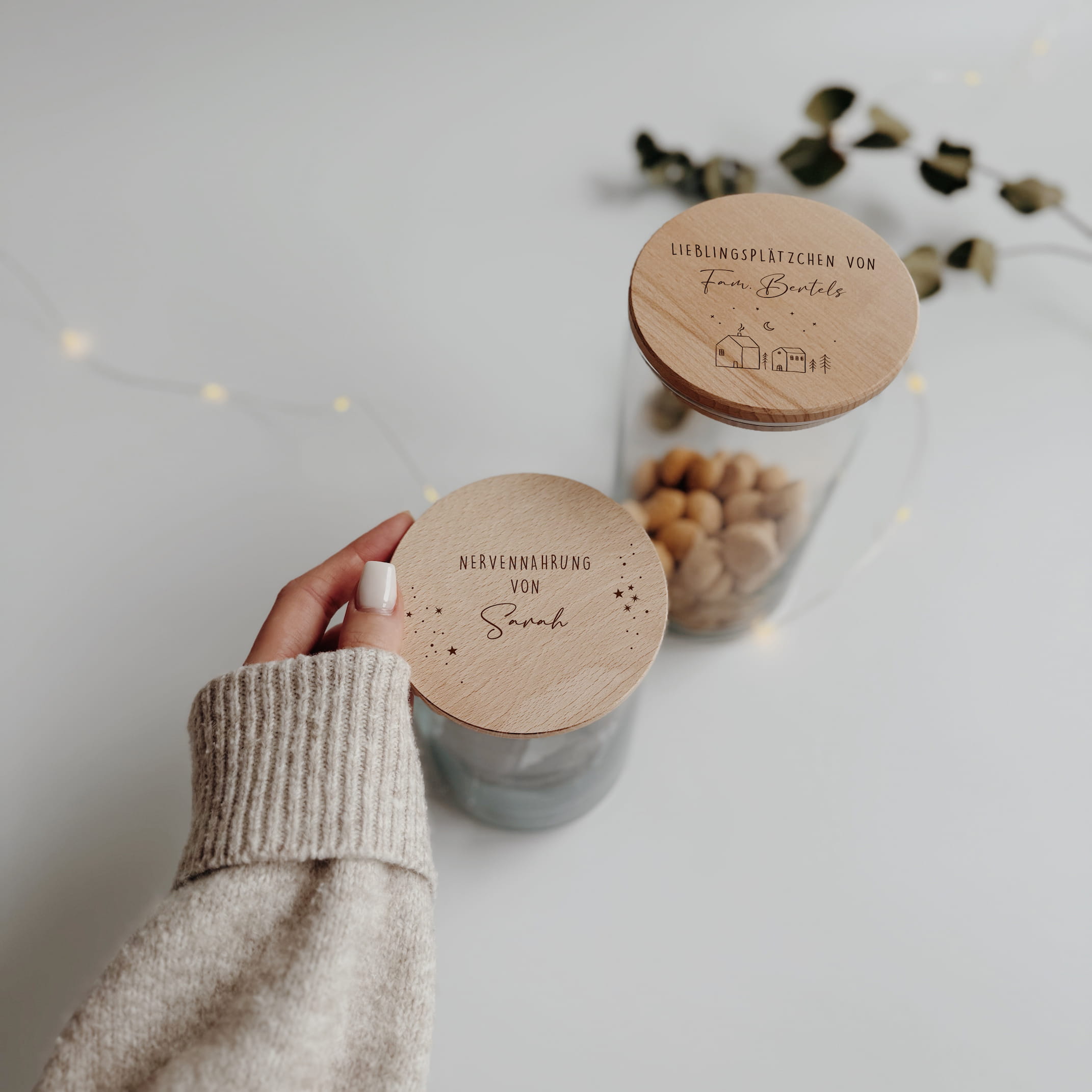 Personalisiertes Vorratsglas - Lieblingsplätzchen von