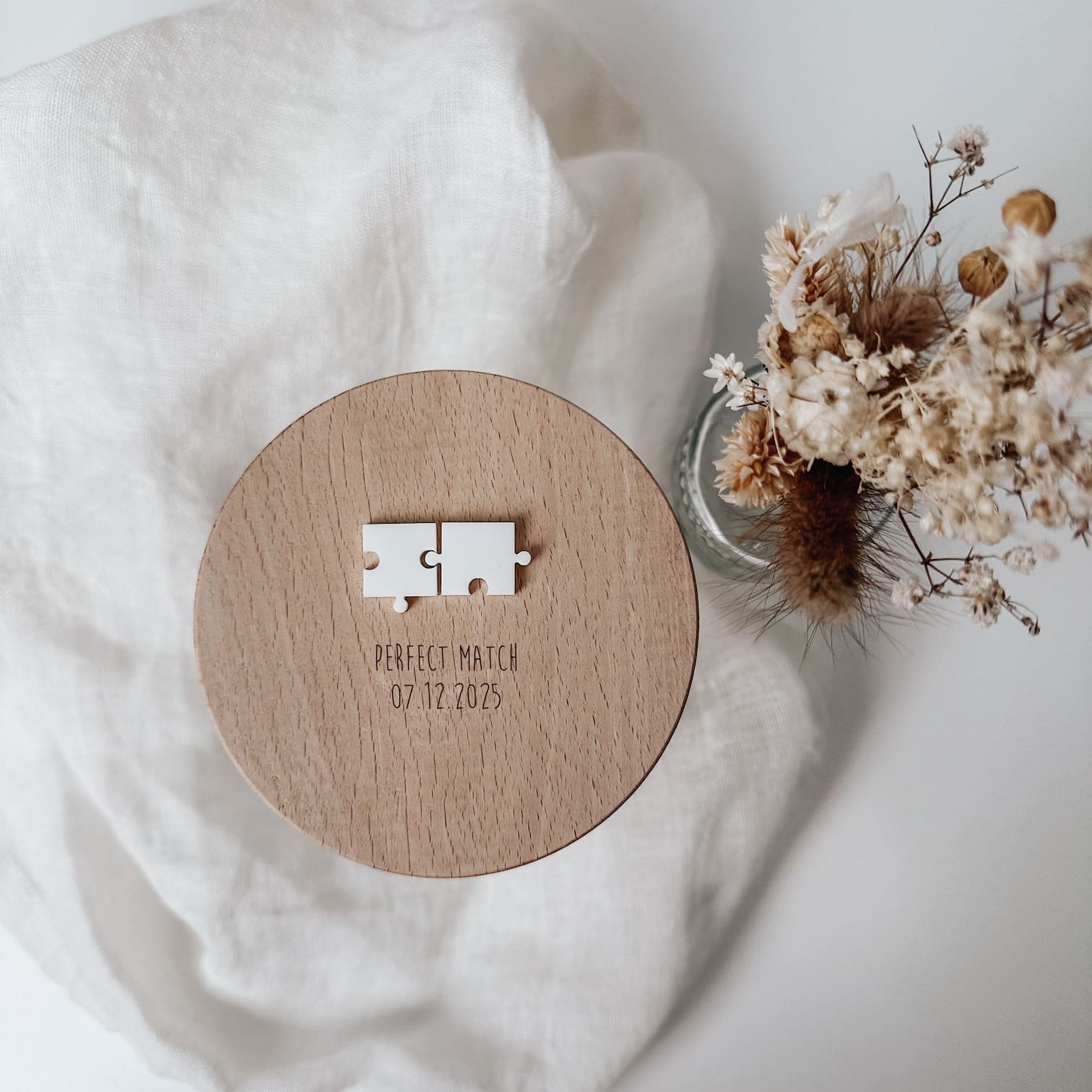 Personalisiertes Vorratsglas - Puzzelteile