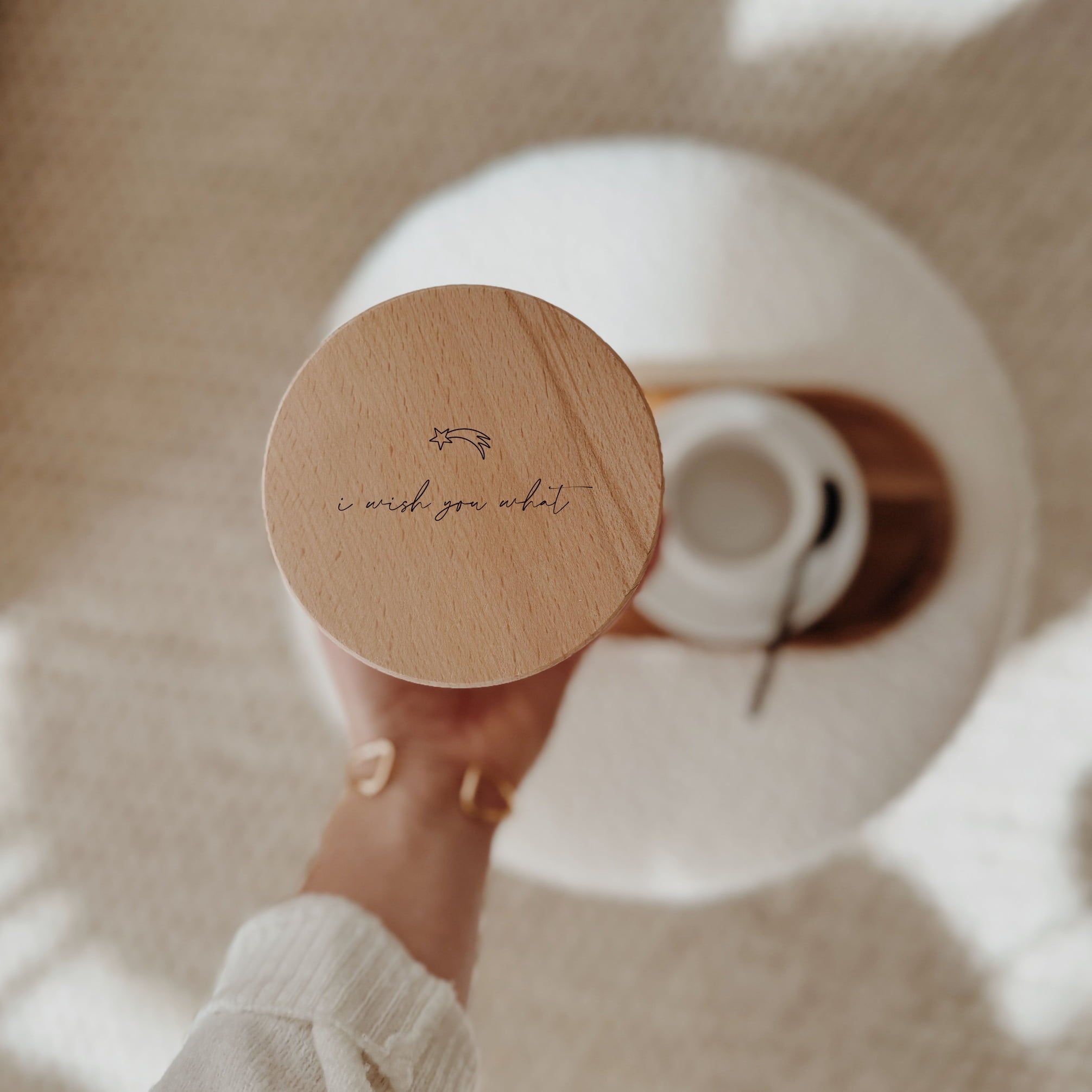 Personalisiertes Vorratsglas – i wish you what