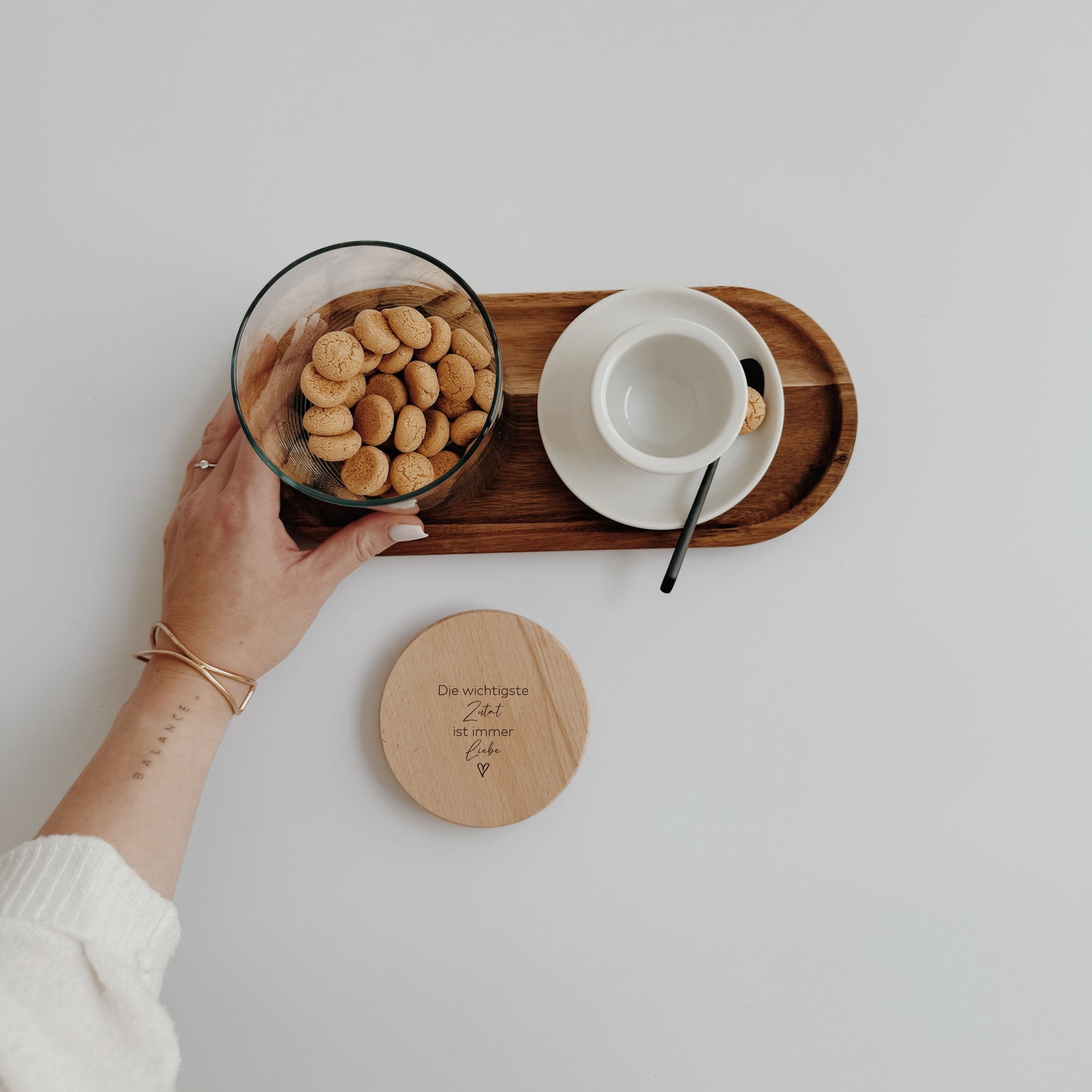 Personalisiertes Vorratsglas - Zutat Liebe