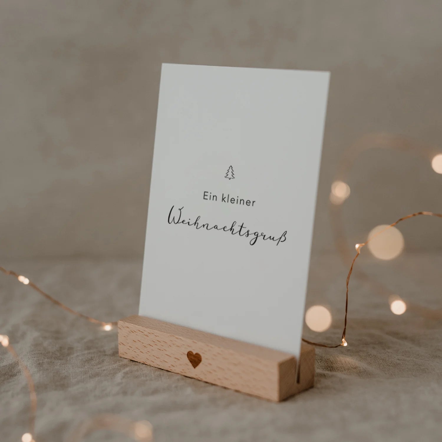 Weihnachtskarte „Weihnachtsgrüße"