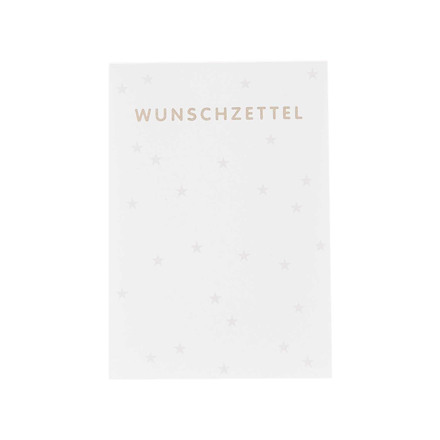 Wunschzettelblock Paper Poetry – A8 25 Blatt