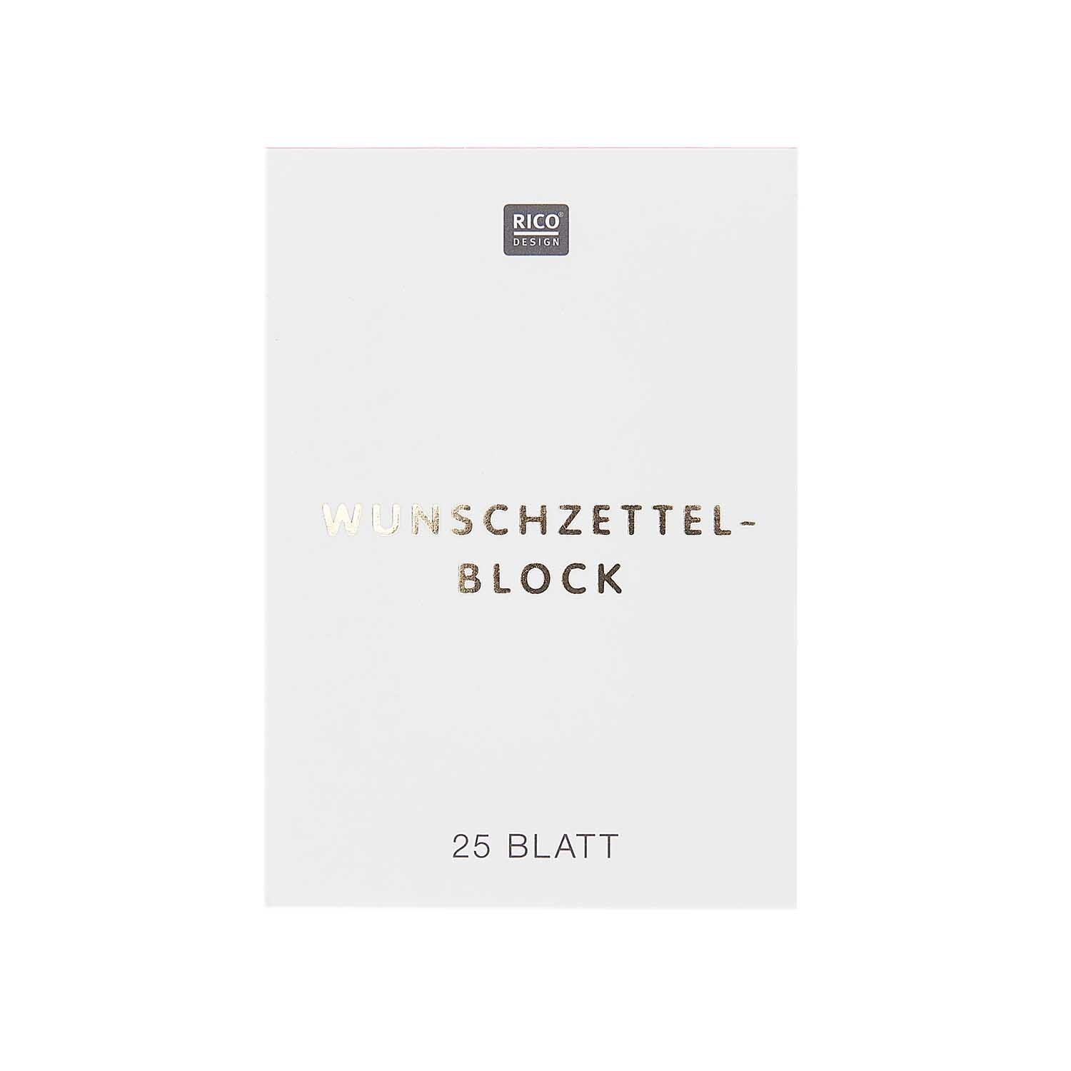 Wunschzettelblock Paper Poetry – A8 25 Blatt