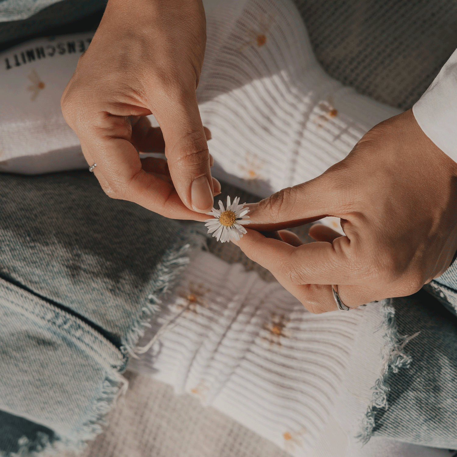 Socken - Allover Daisy
