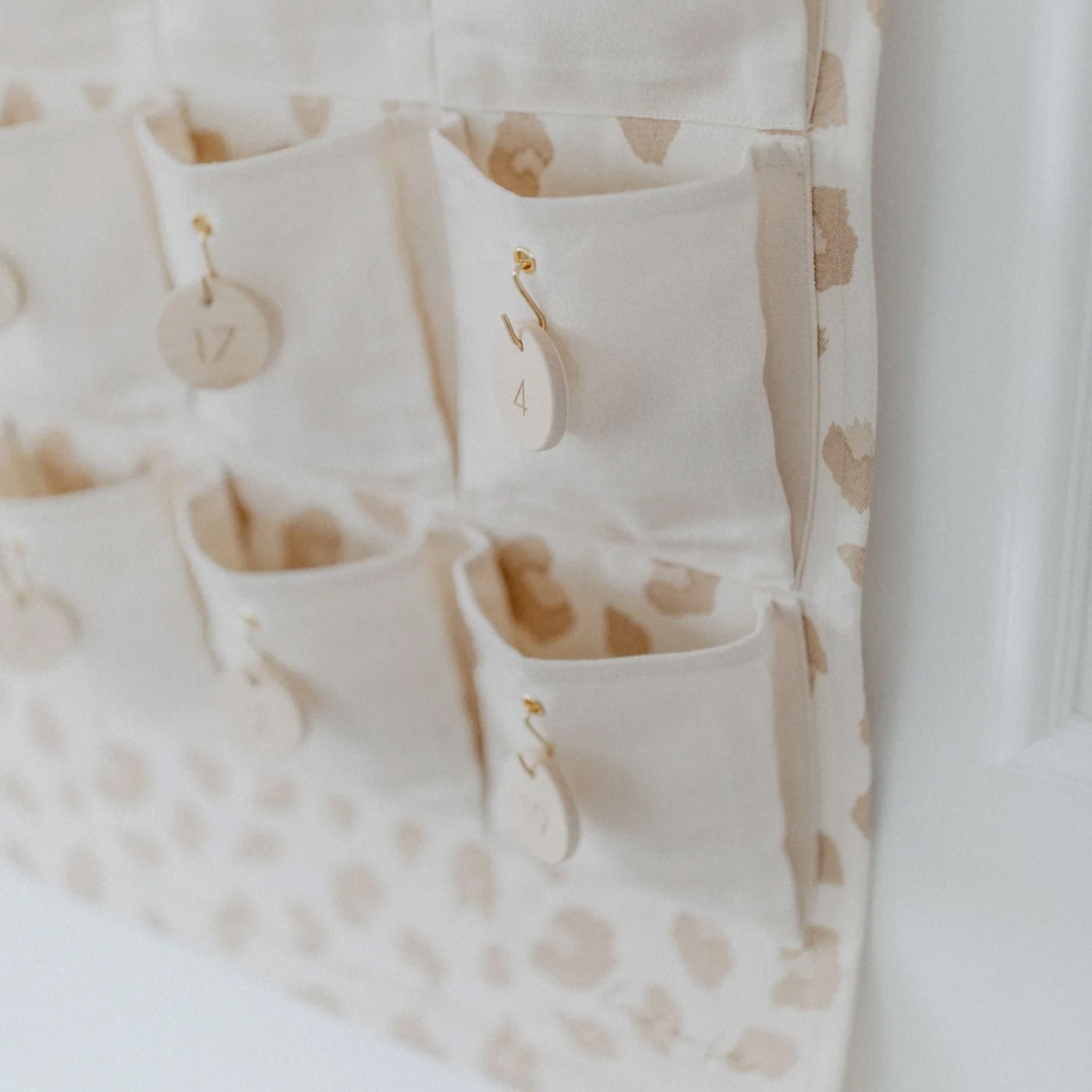 Adventskalender Taschen – Leopardprint - lyllevenn