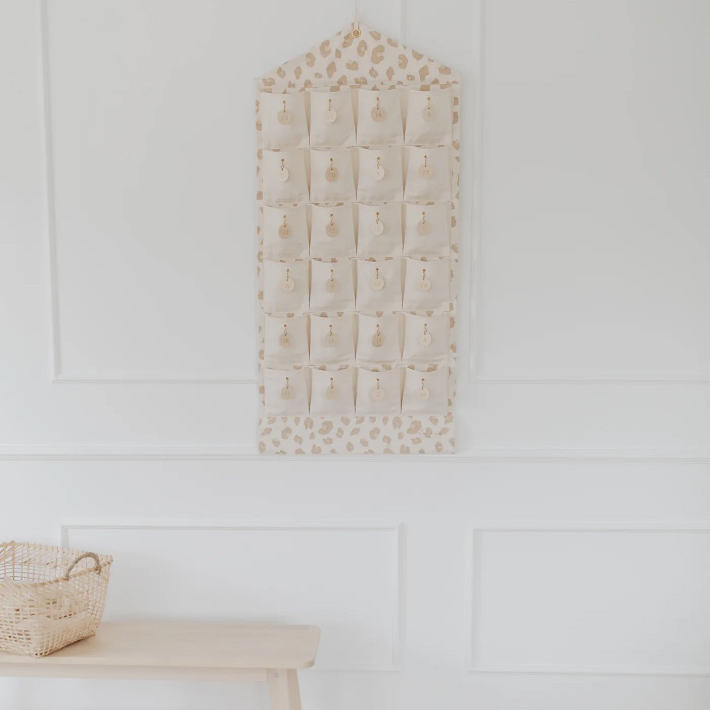 Adventskalender Taschen – Leopardprint - lyllevenn