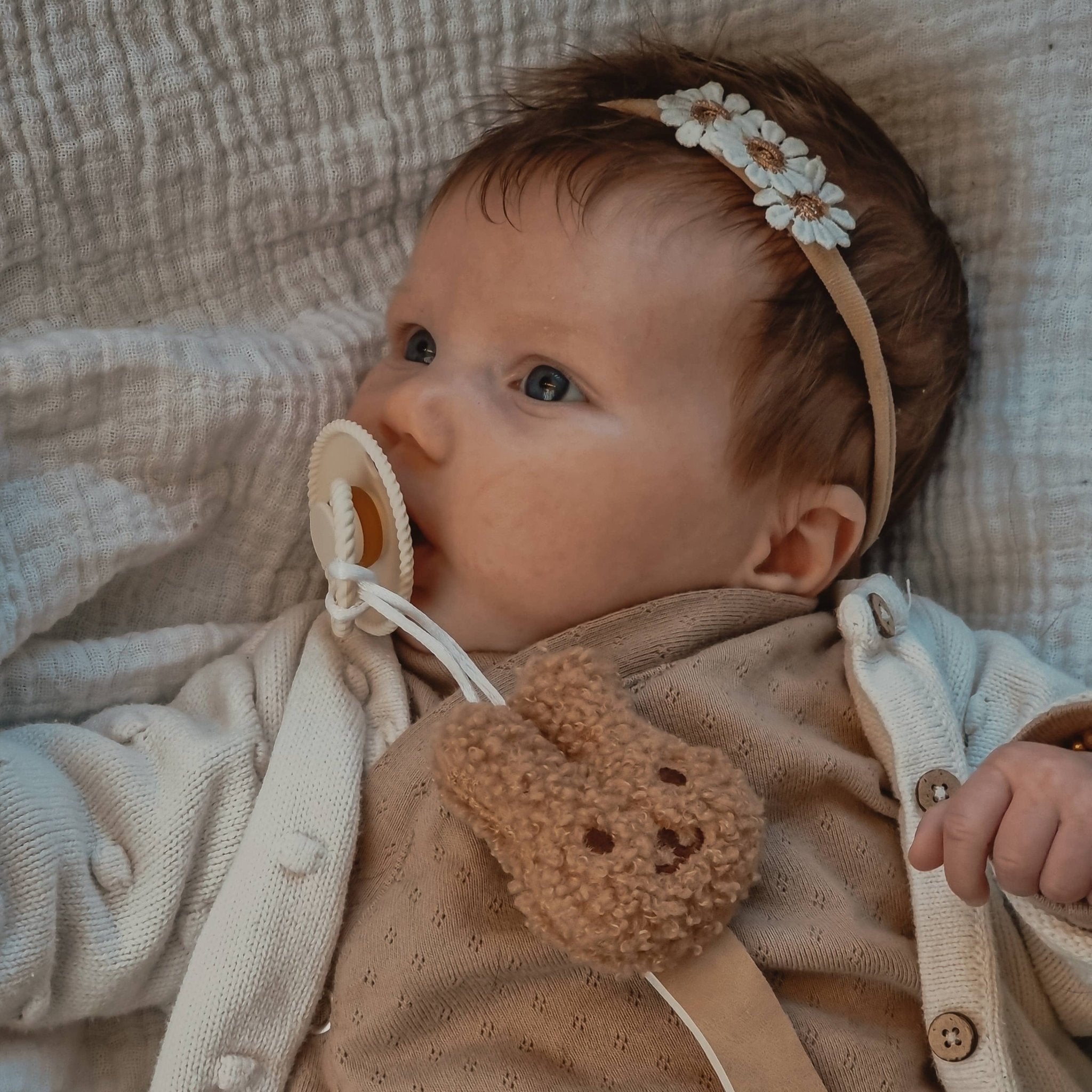 Babyhaarband - Gänseblümchen - lyllevenn