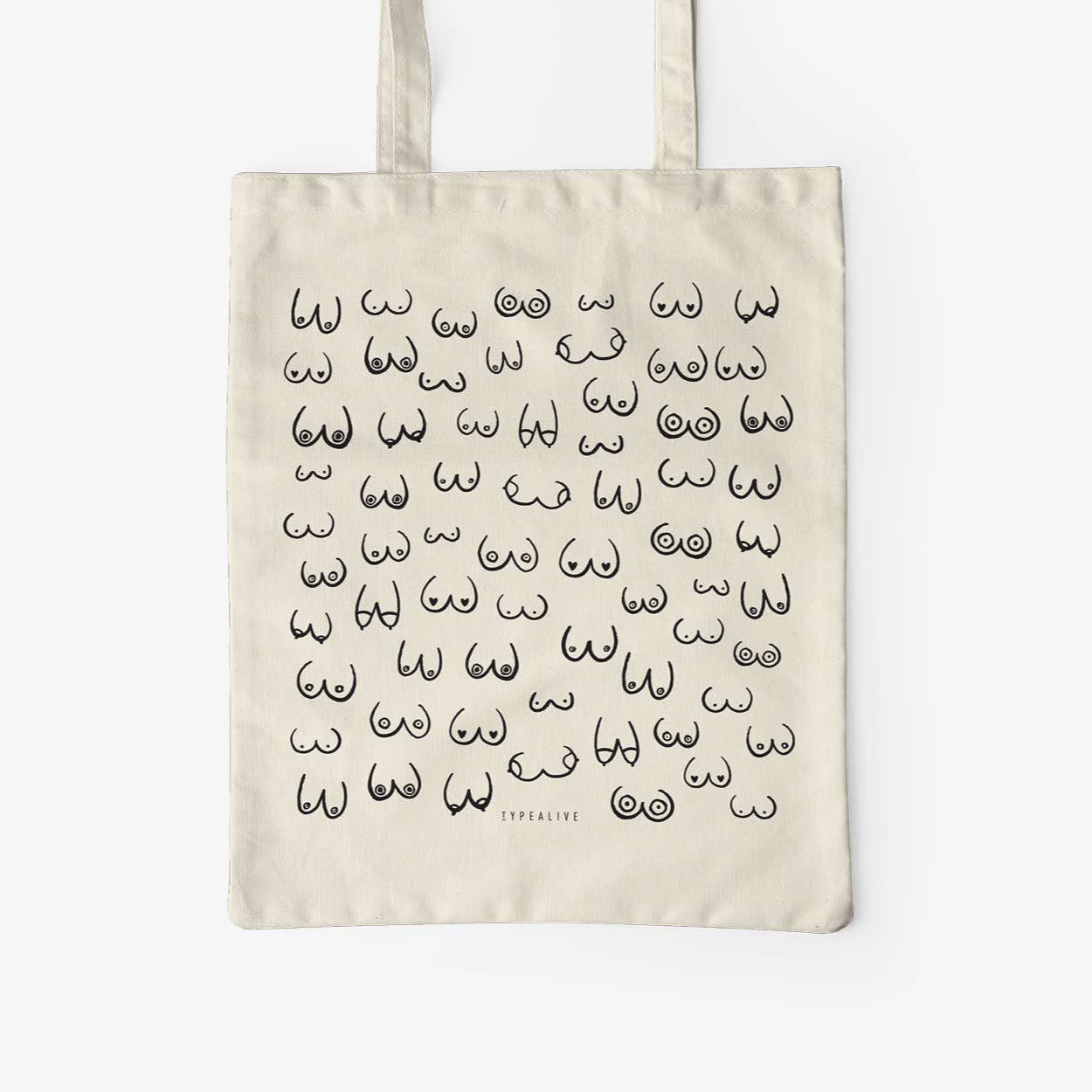 Baumwollbeutel - Busenfreunde - lyllevenn